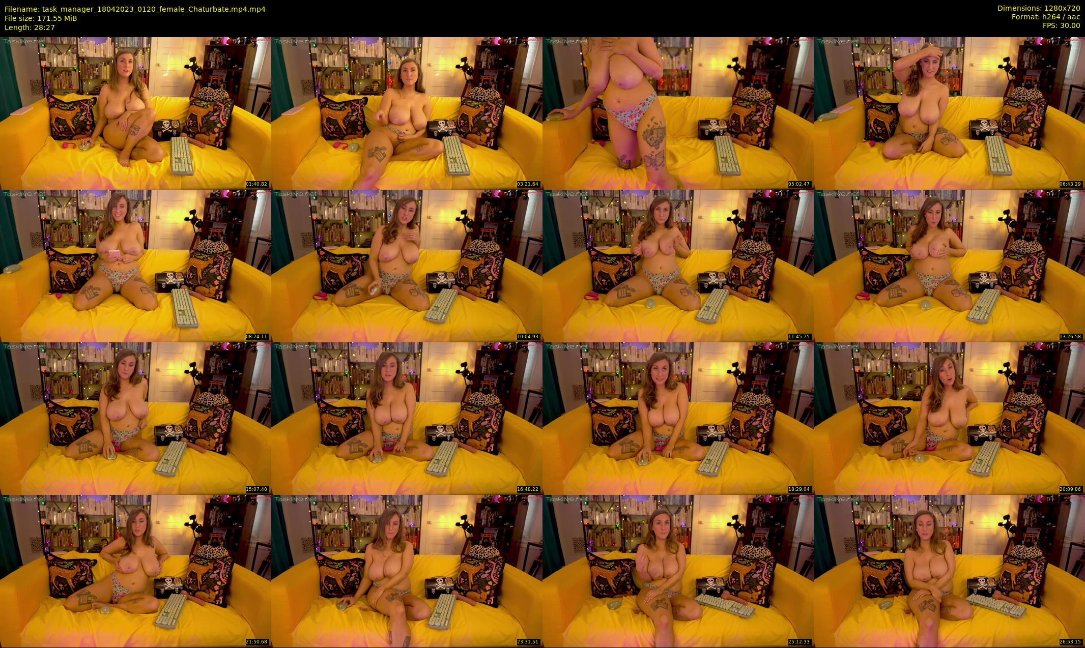 task_manager — 29 minute Chaturbate couple cam show recording, 720p, Apr 18, 2023