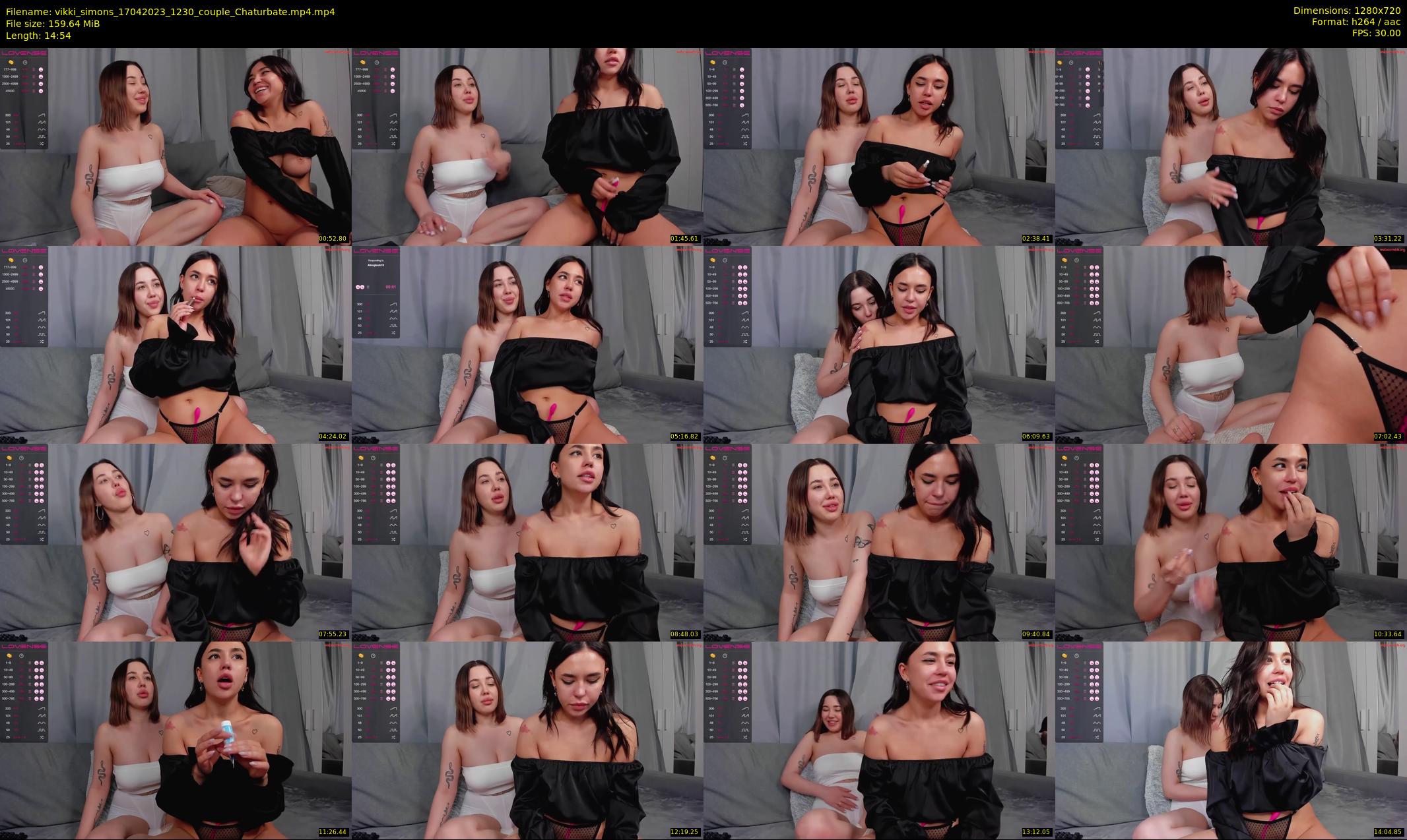 vikki_simons — 15 minute Chaturbate couple cam show recording, 720p, Apr 17, 2023