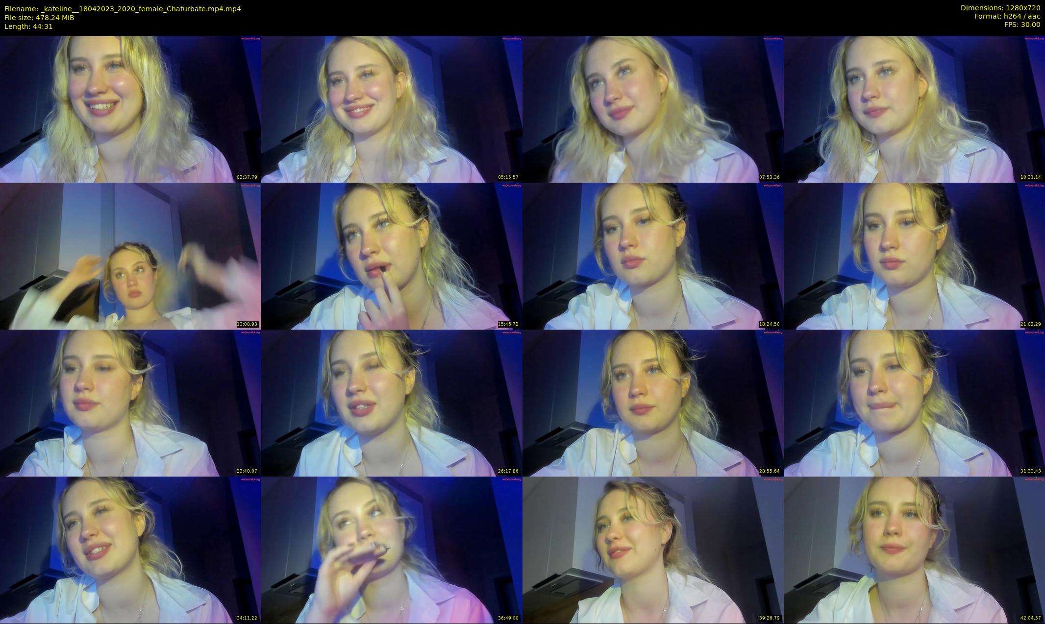 _kateline_ — 45 minute Chaturbate female cam show recording, 720p, Apr 18, 2023