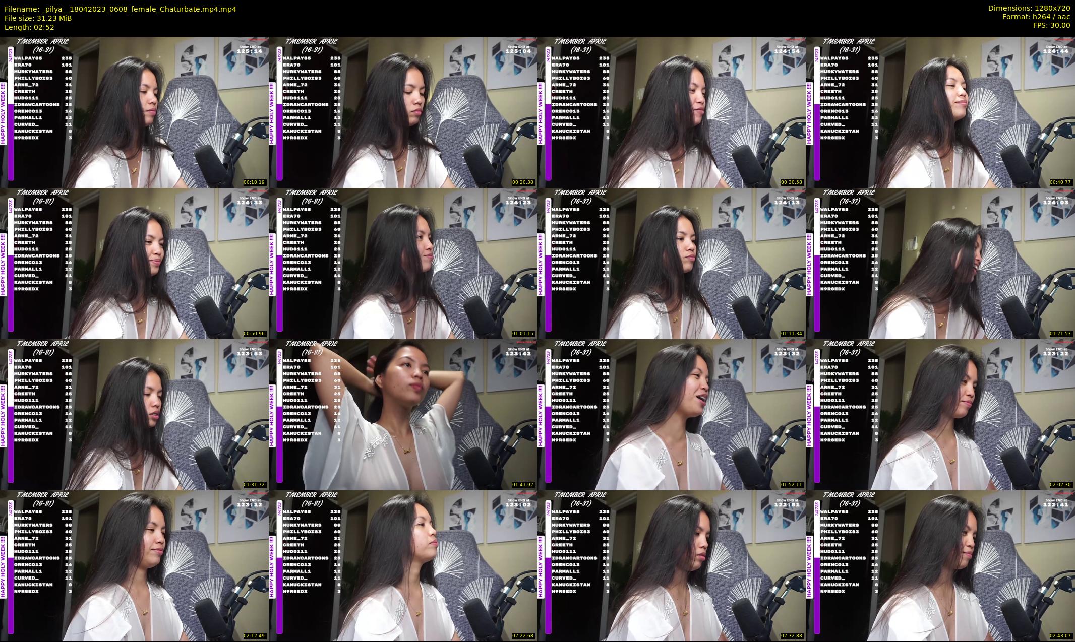 _pilya_ — 3 minute Chaturbate female cam show recording, 720p, Apr 18, 2023