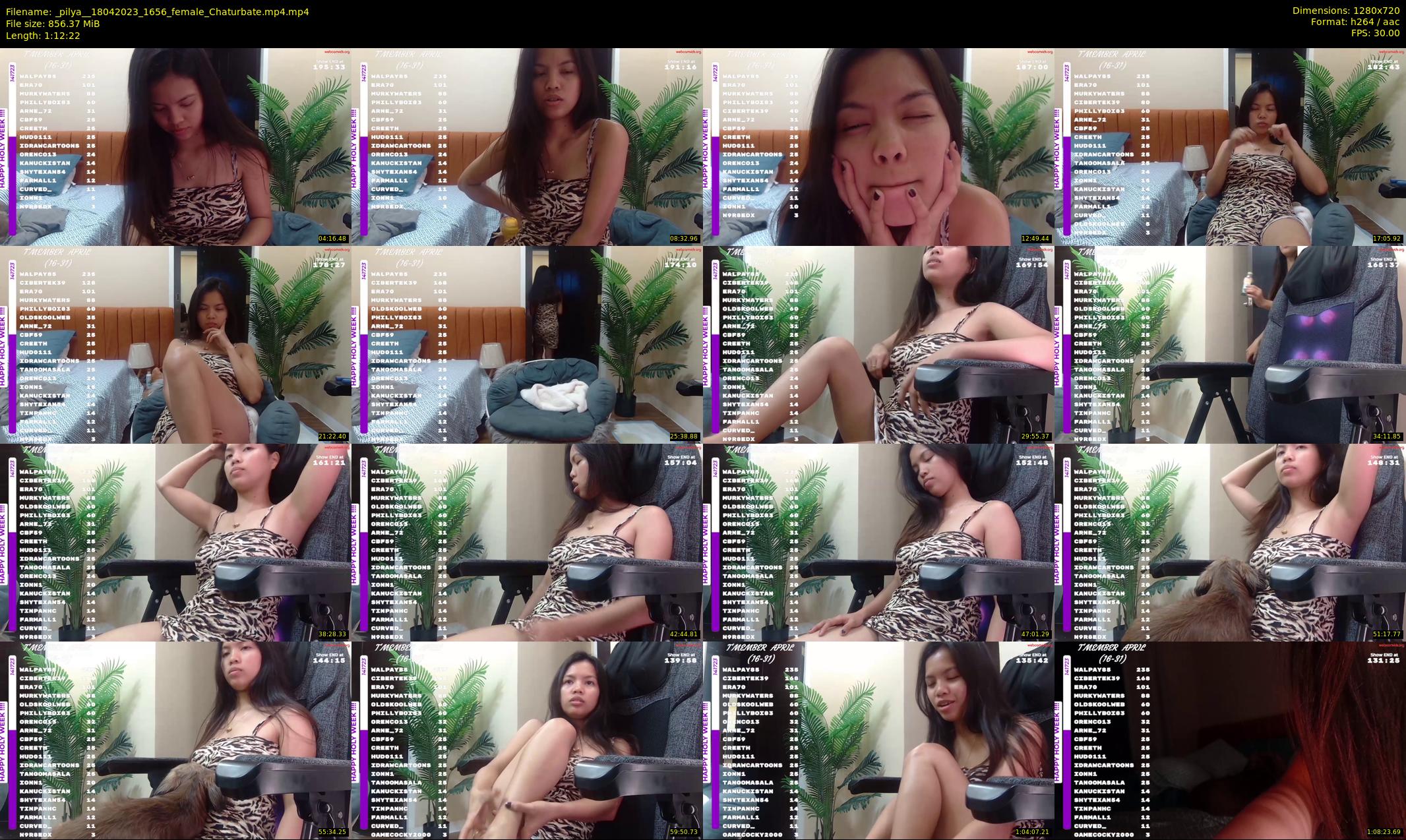 _pilya_ — 73 minute Chaturbate female cam show recording, 720p, Apr 18, 2023
