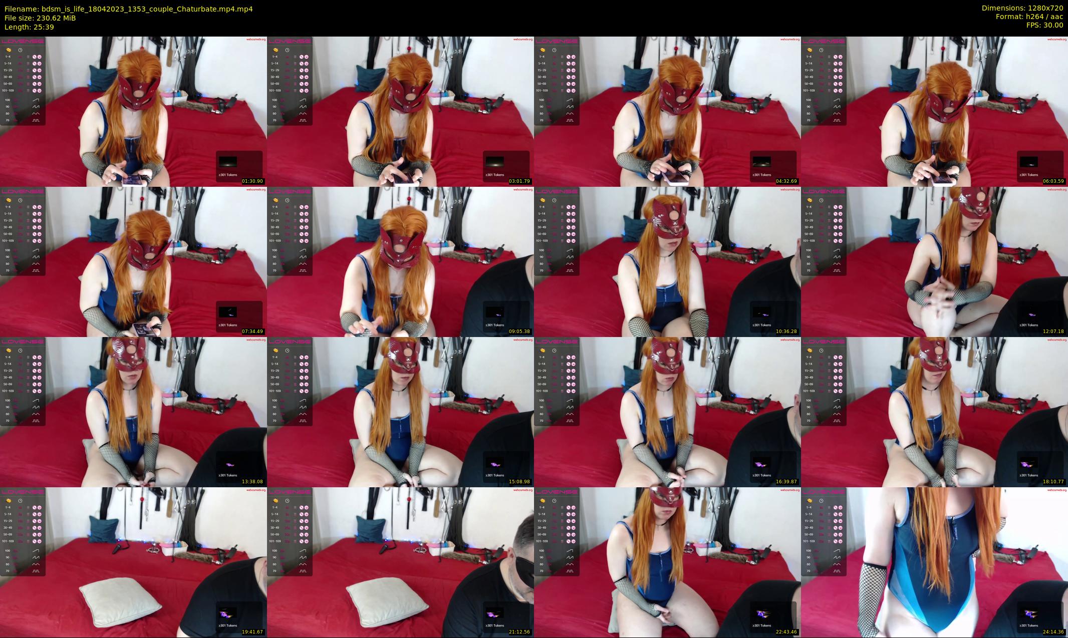 bdsm_is_life — 26 minute Chaturbate couple cam show recording, 720p, Apr 18, 2023