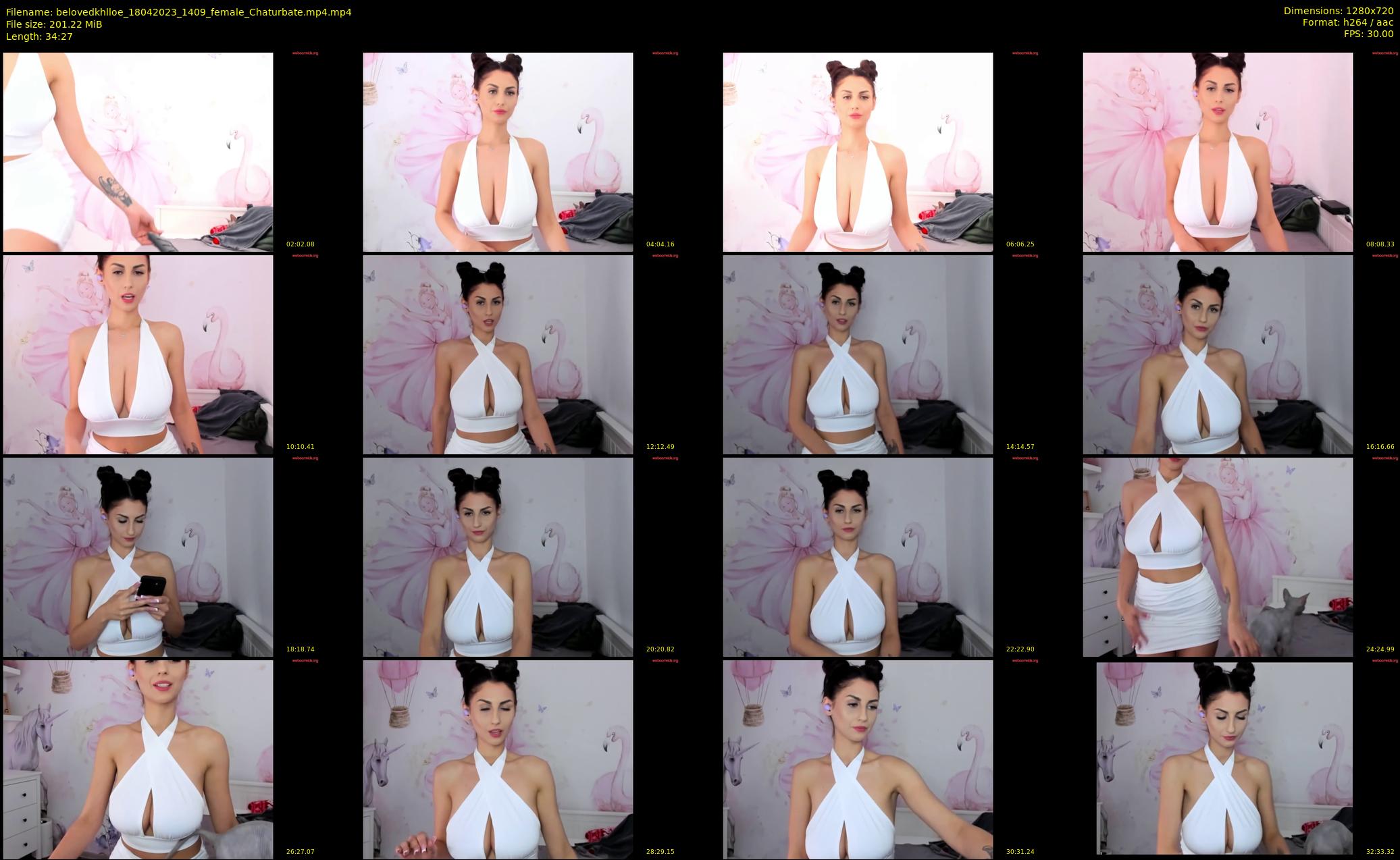 belovedkhlloe — 35 minute Chaturbate female cam show recording, 720p, Apr 18, 2023