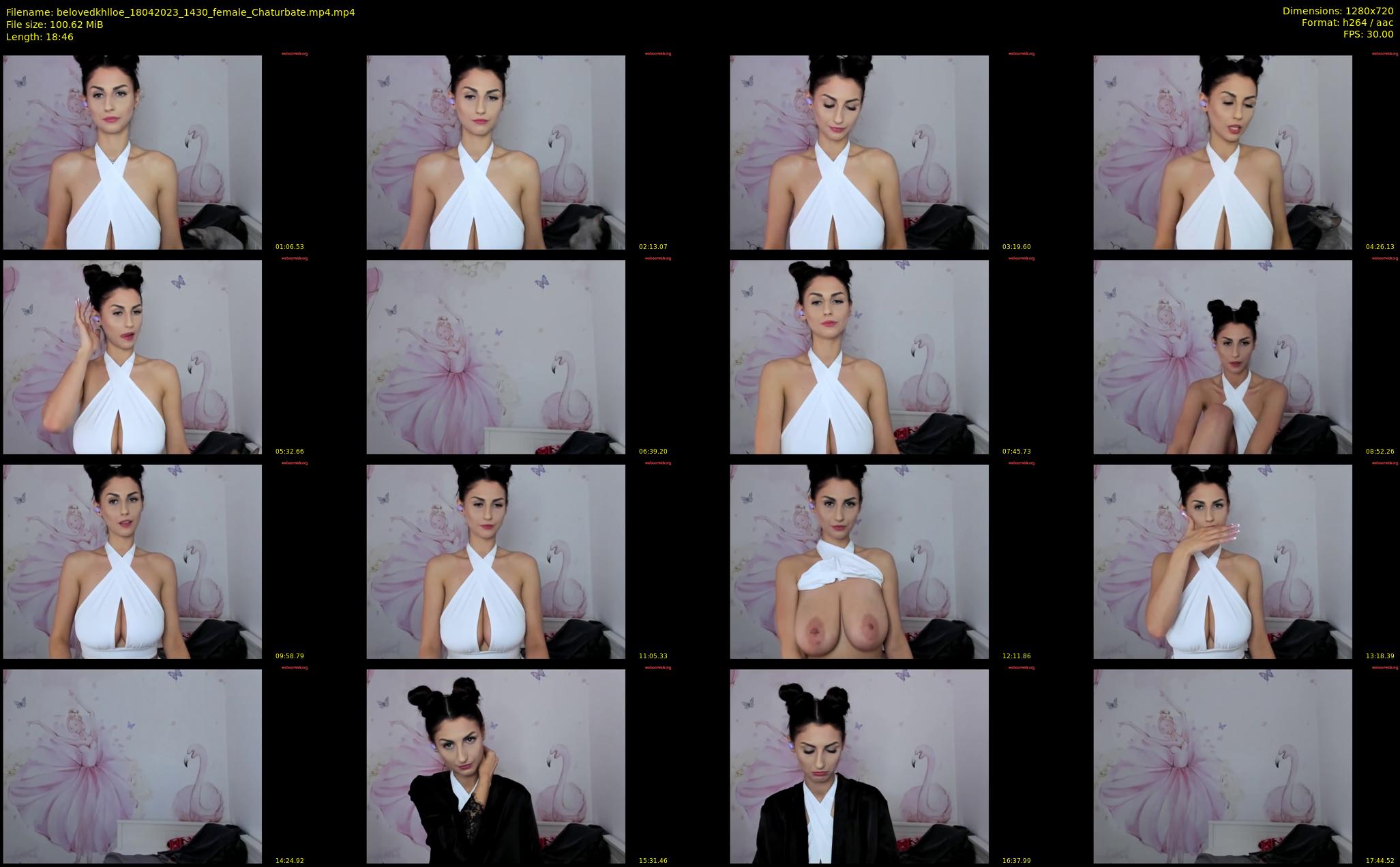 belovedkhlloe — 19 minute Chaturbate female cam show recording, 720p, Apr 18, 2023