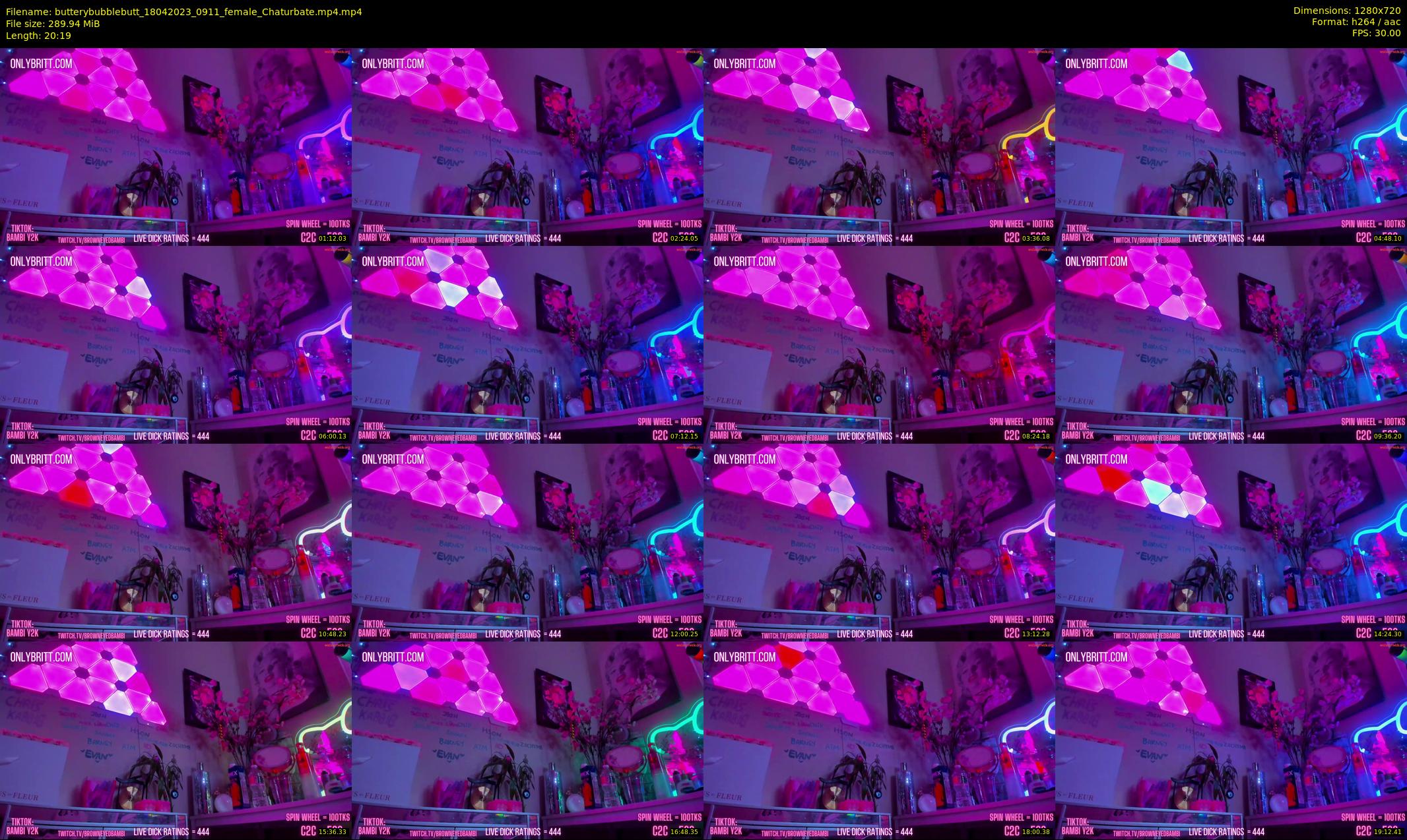 butterybubblebutt — 21 minute Chaturbate couple cam show recording, 720p, Apr 18, 2023