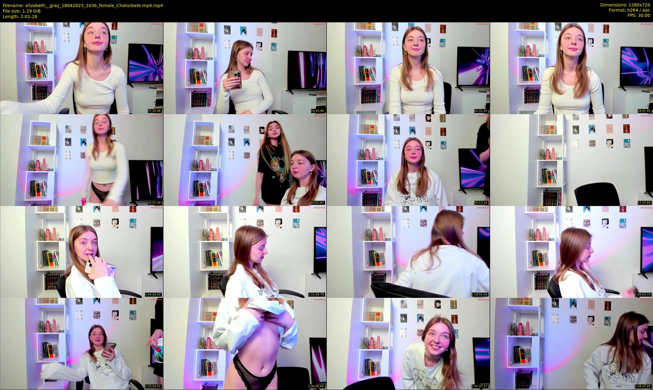 elizabeth__gray — 122 minute Chaturbate female cam show recording, 720p, Apr 18, 2023