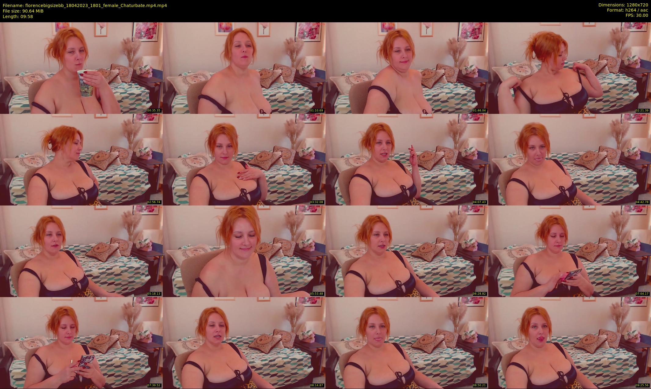 florencebigsizebb — 10 minute Chaturbate female cam show recording, 720p, Apr 18, 2023