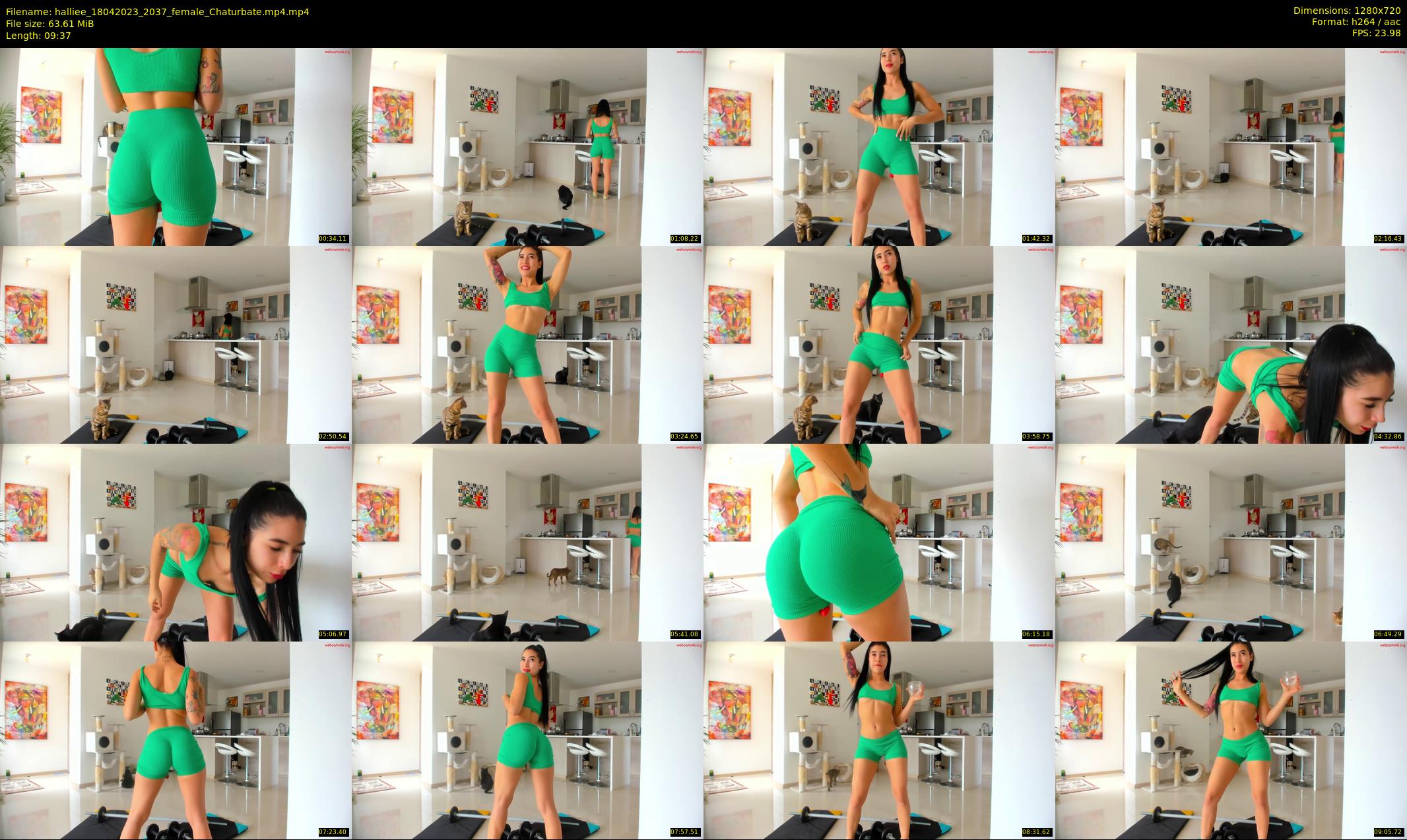 halliee — 10 minute Chaturbate couple cam show recording, 720p, Apr 18, 2023