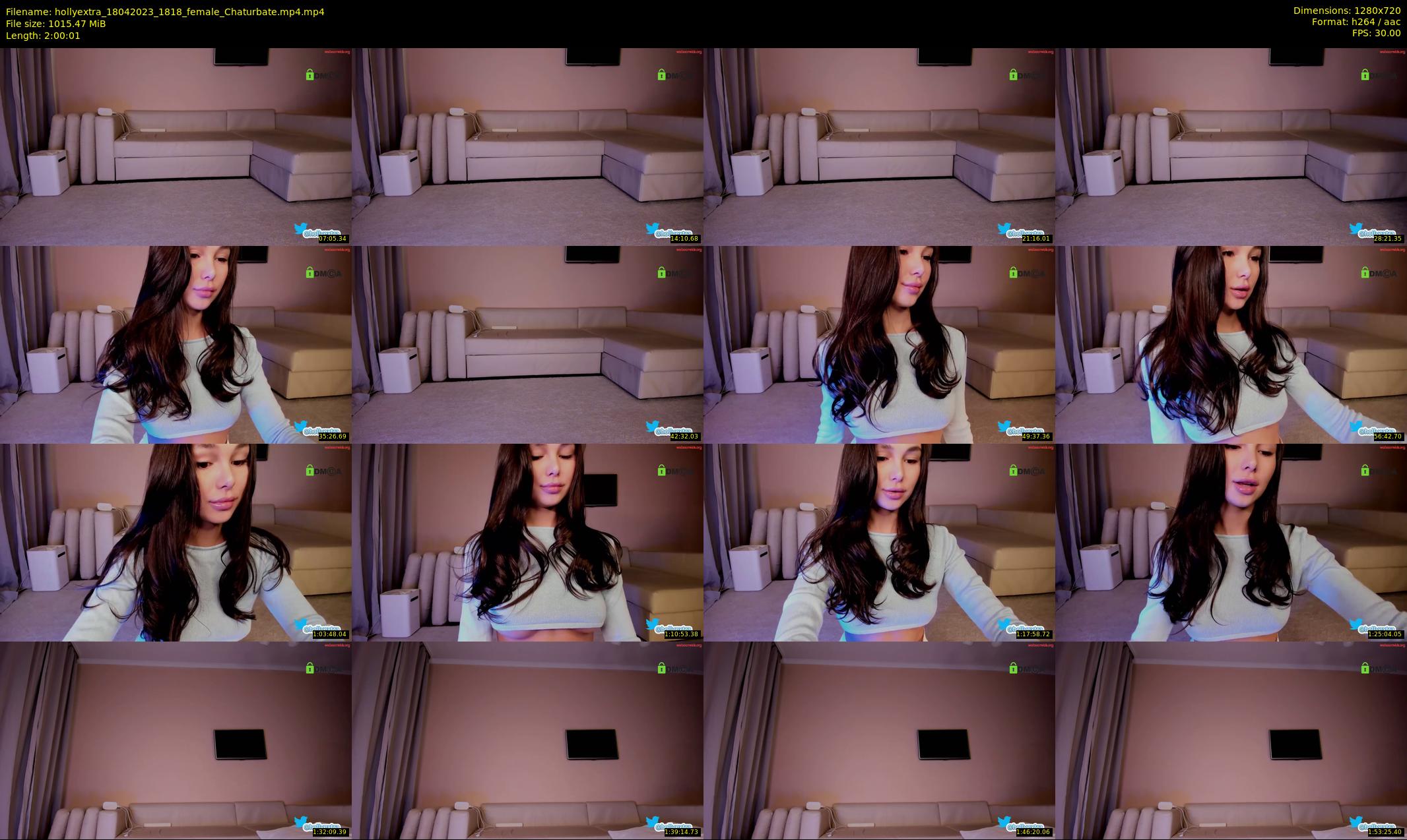 hollyextra — 121 minute Chaturbate female cam show recording, 720p, Apr 18, 2023