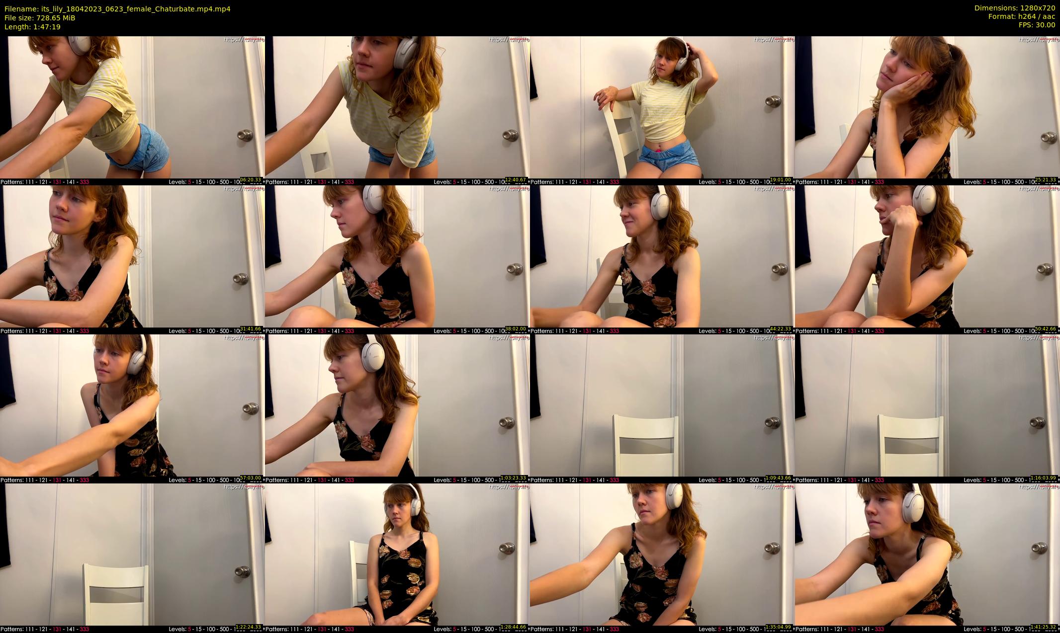 its_lily — 108 minute Chaturbate female cam show recording, 720p, Apr 18, 2023