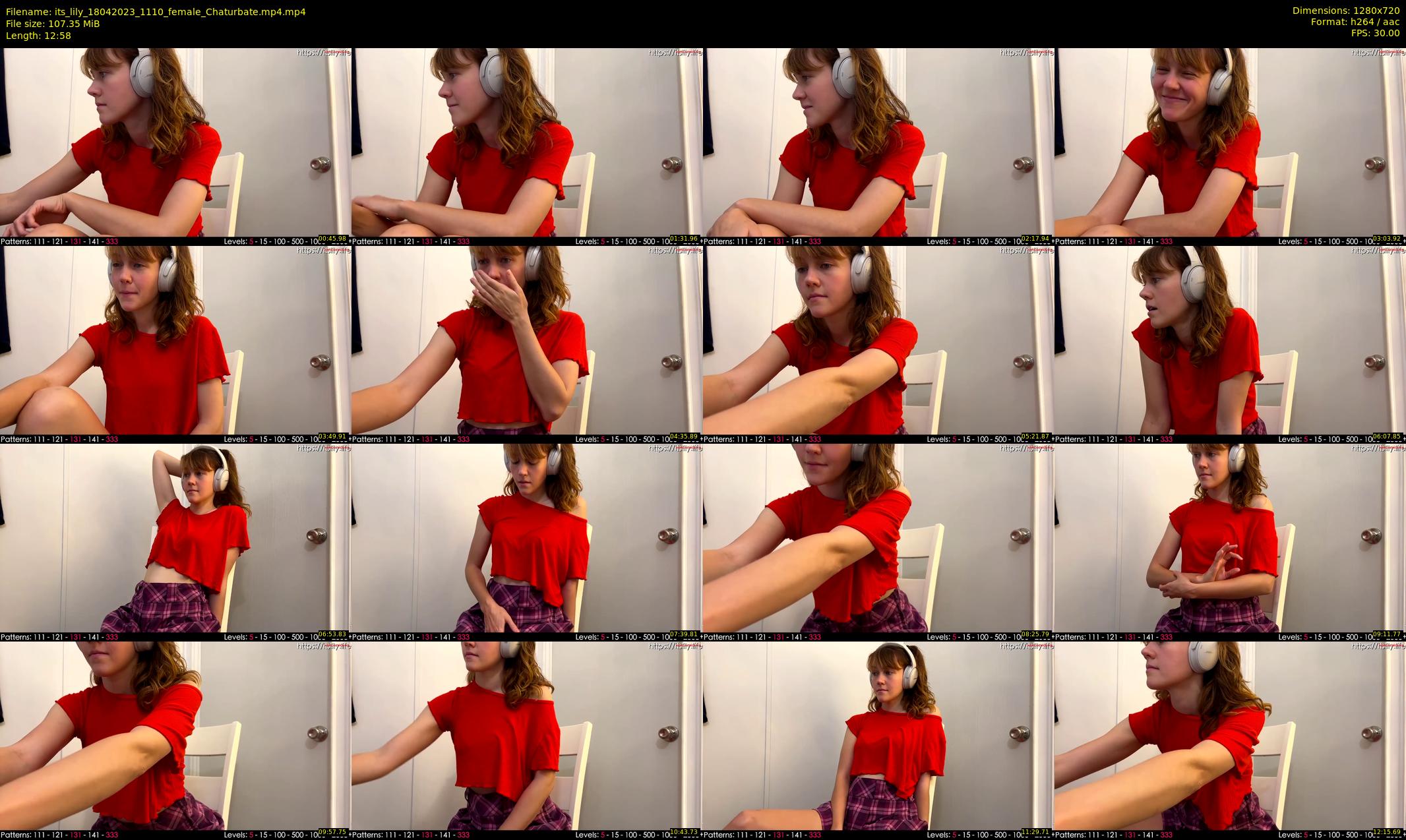 its_lily — 13 minute Chaturbate female cam show recording, 720p, Apr 18, 2023