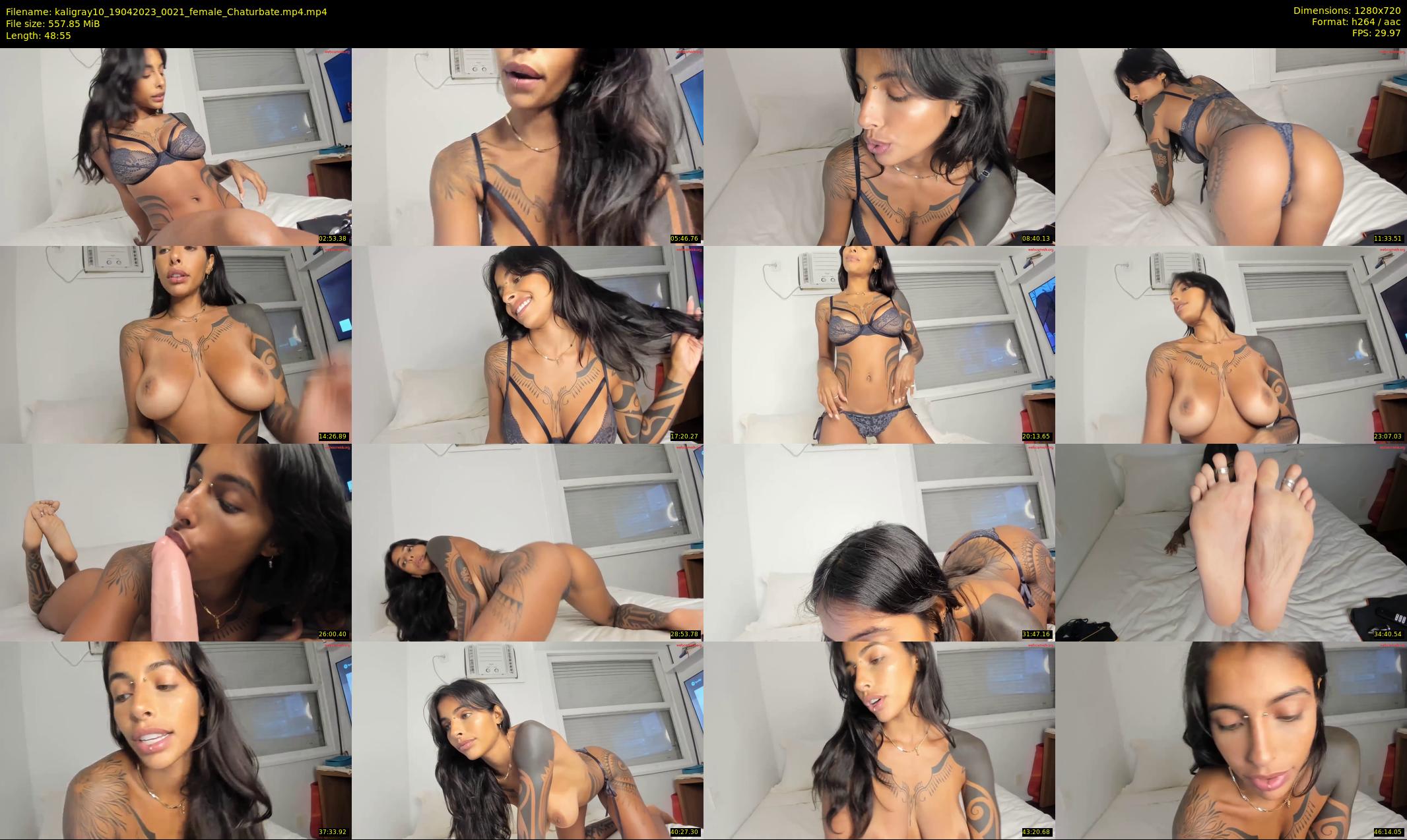 kaligray10 — 49 minute Chaturbate female cam show recording, 720p, Apr 19, 2023