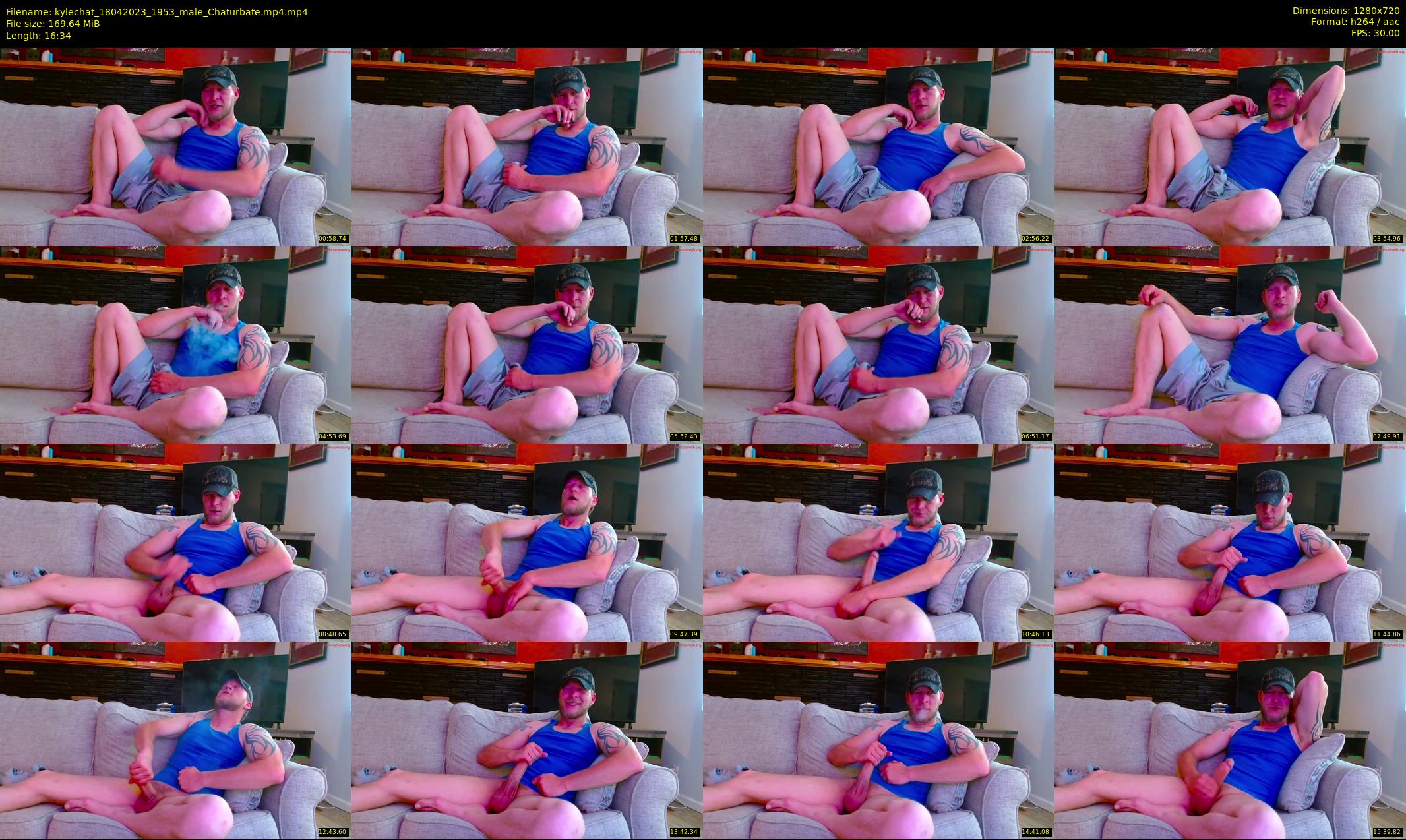 kylechat — 17 minute Chaturbate male cam show recording, 720p, Apr 18, 2023