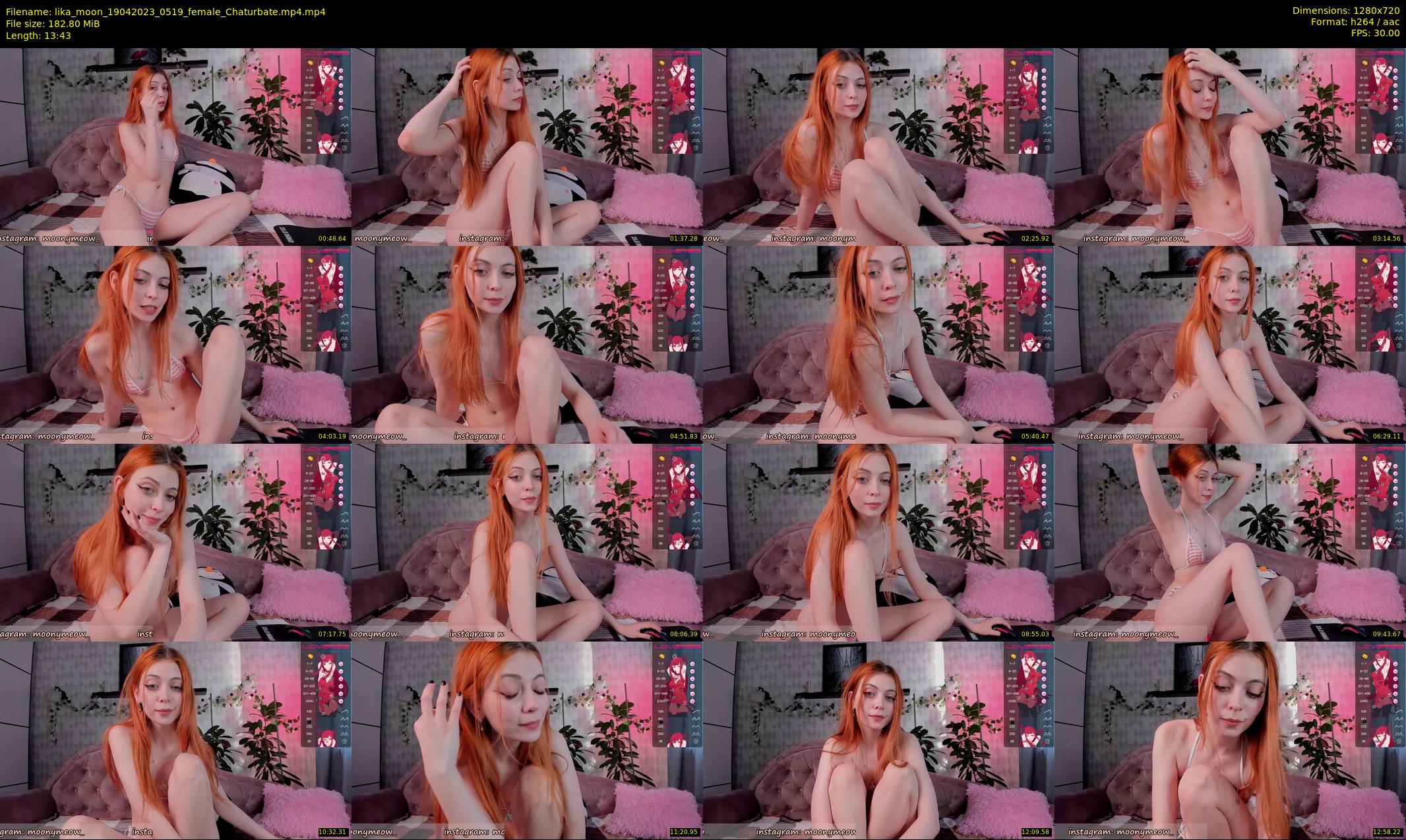 lika_moon — 14 minute Chaturbate female cam show recording, 720p, Apr 19, 2023