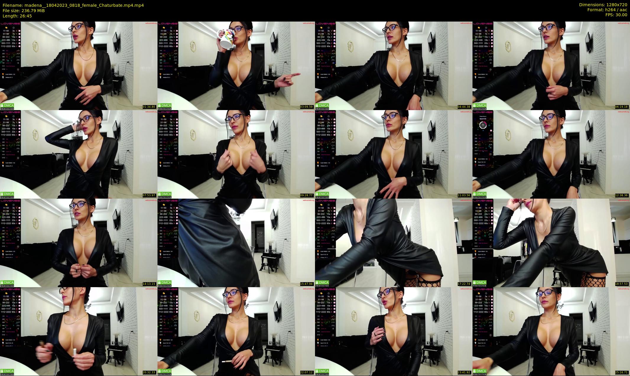 madena_ — 27 minute Chaturbate female cam show recording, 720p, Apr 18, 2023