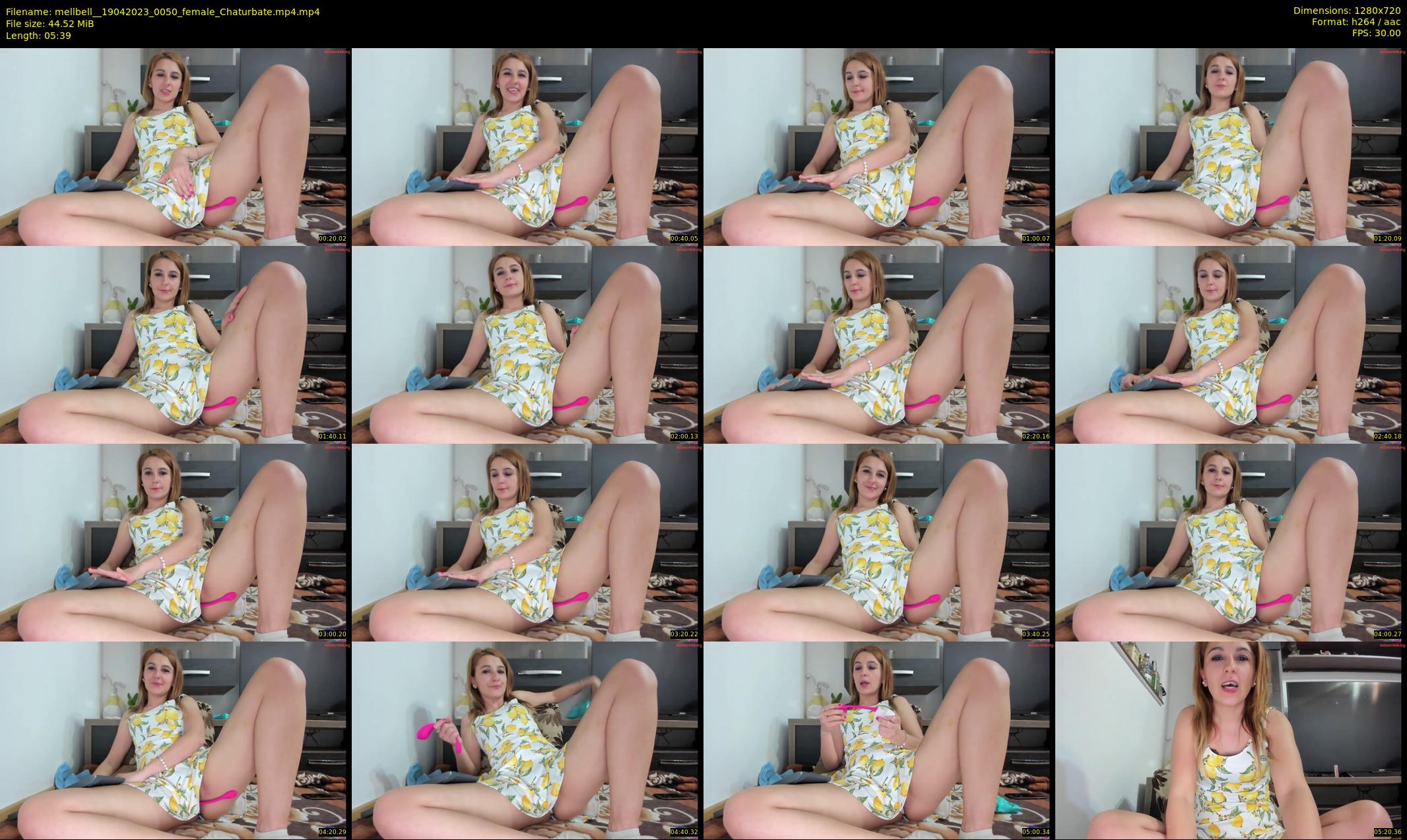 mellbell_ — 6 minute Chaturbate female cam show recording, 720p, Apr 19, 2023