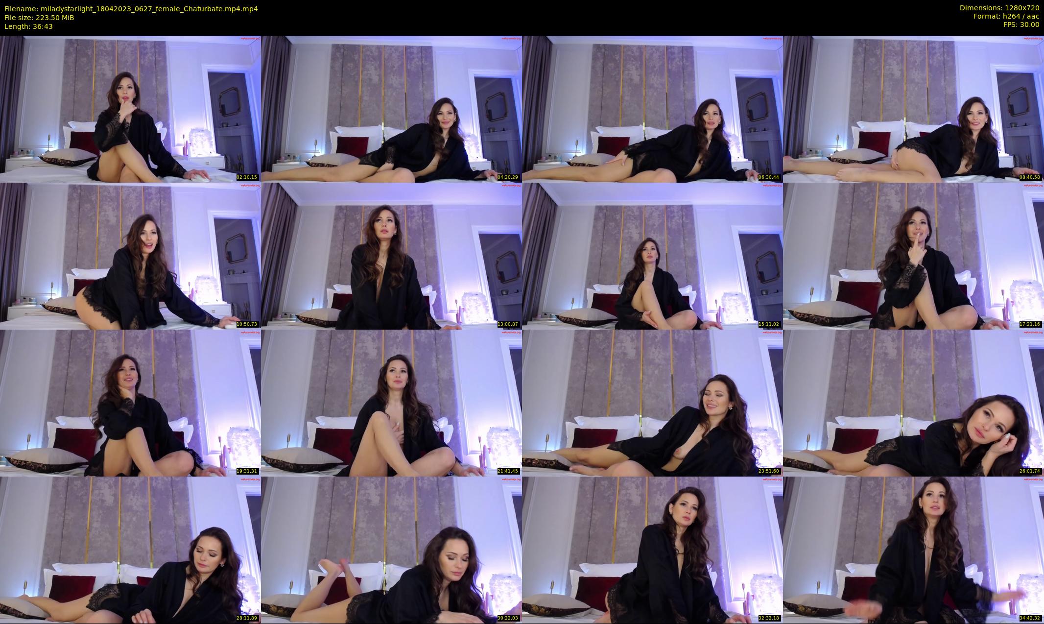 miladystarlight — 37 minute Chaturbate female cam show recording, 720p, Apr 18, 2023