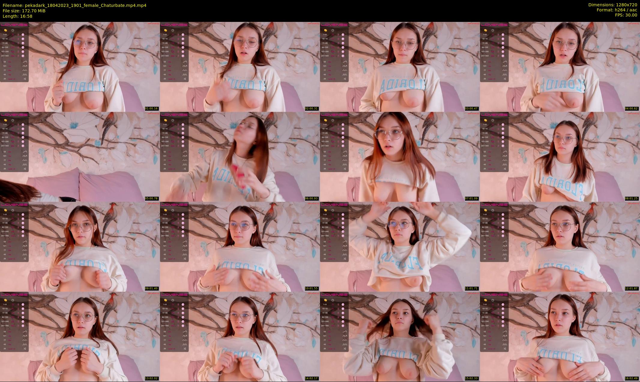 pekadark — 17 minute Chaturbate female cam show recording, 720p, Apr 18, 2023