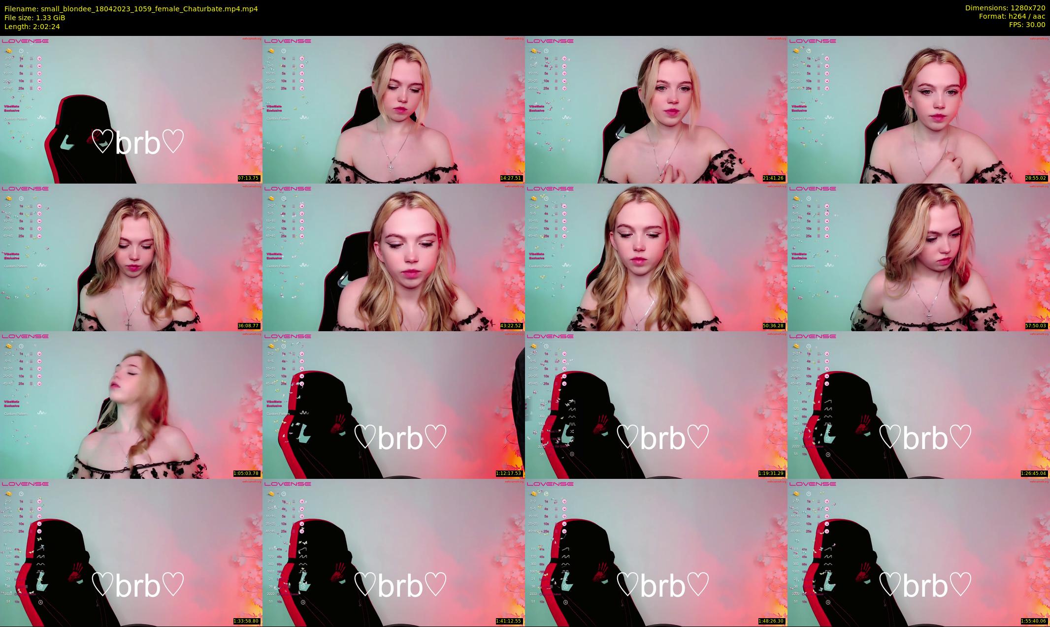 small_blondee — 123 minute Chaturbate female cam show recording, 720p, Apr 18, 2023