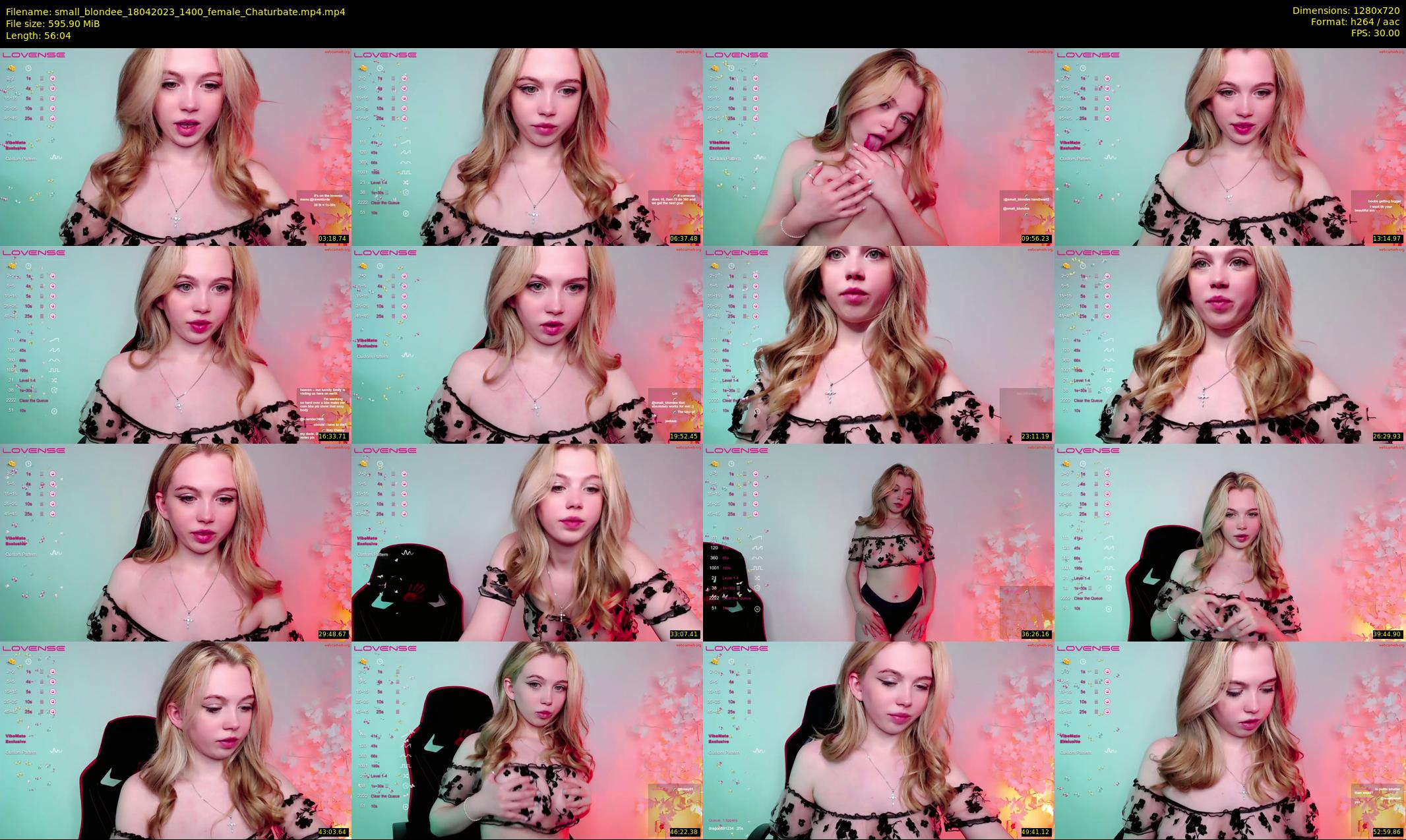 small_blondee — 57 minute Chaturbate female cam show recording, 720p, Apr 18, 2023