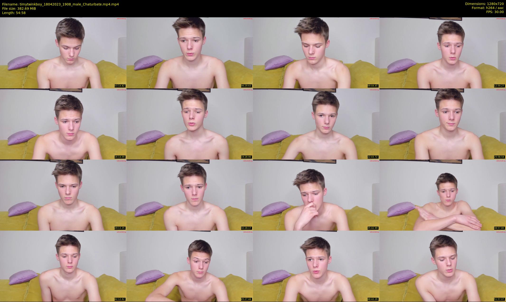 timytwinkboy — 55 minute Chaturbate male cam show recording, 720p, Apr 18, 2023