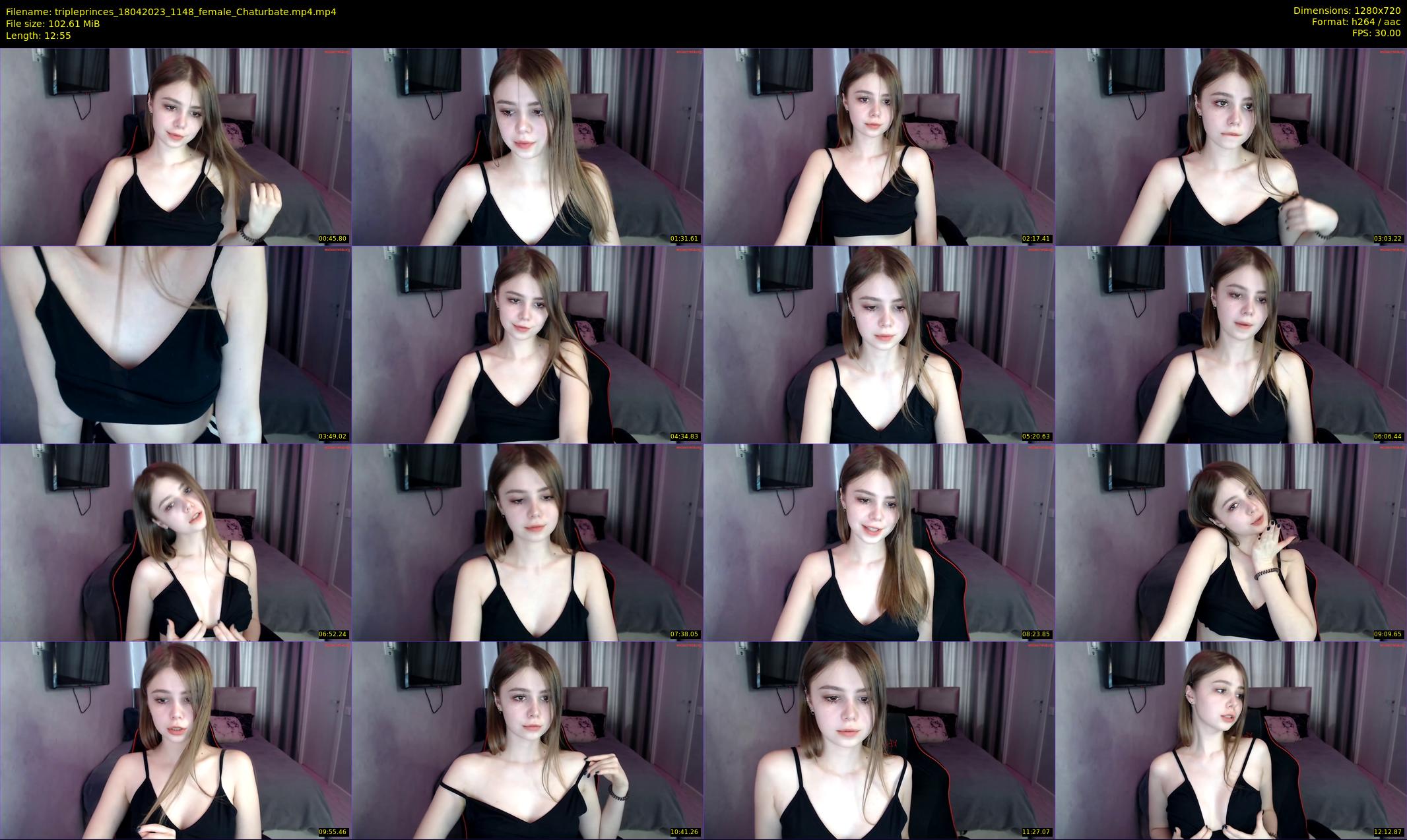 tripleprinces — 13 minute Chaturbate female cam show recording, 720p, Apr 18, 2023