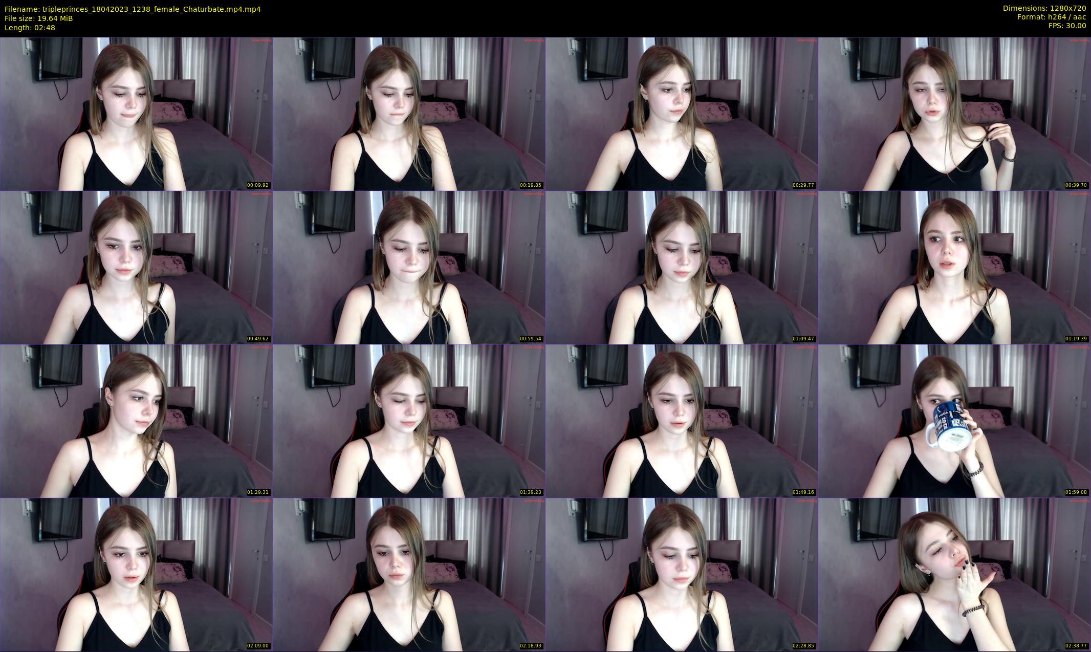 tripleprinces — 3 minute Chaturbate female cam show recording, 720p, Apr 18, 2023