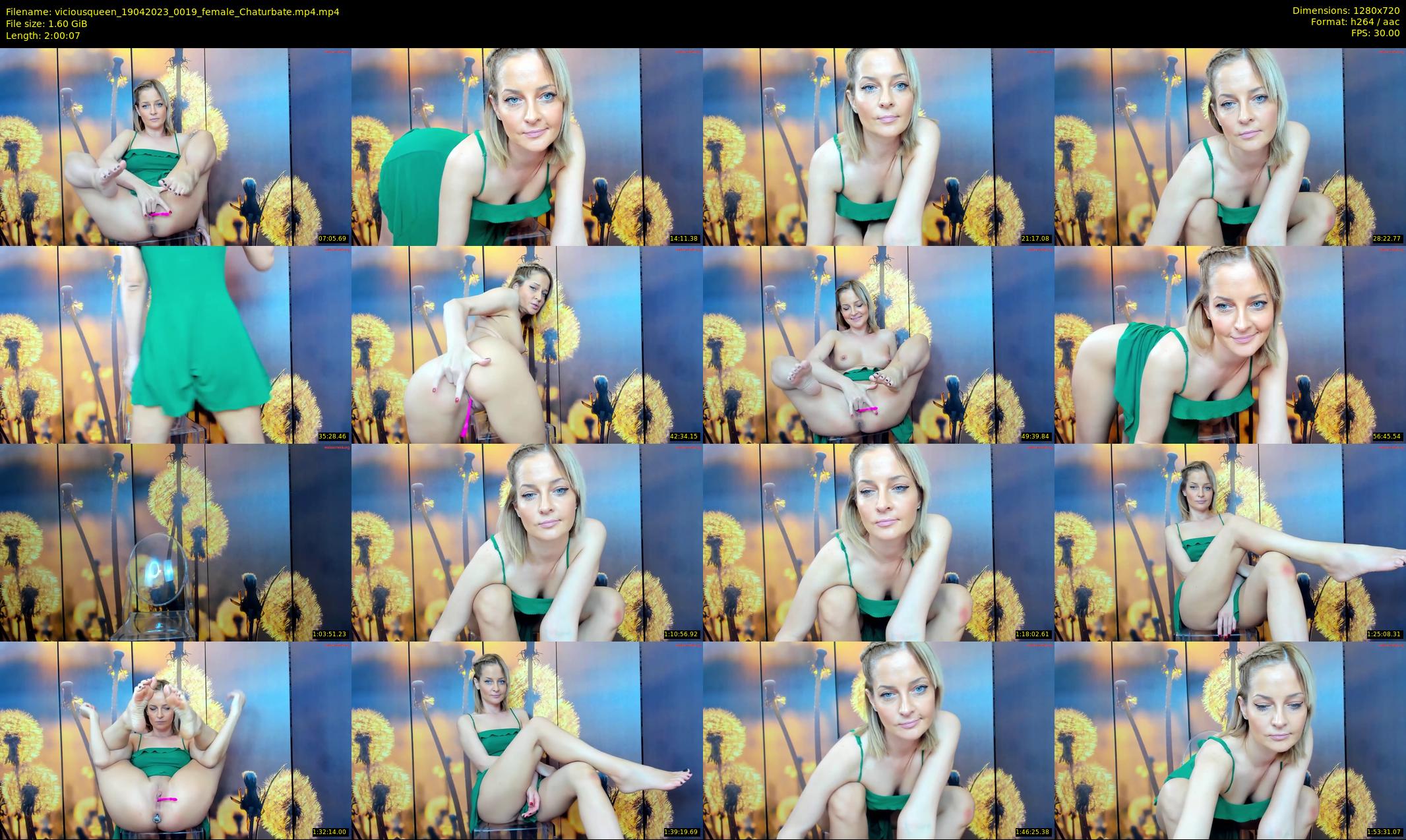 viciousqueen — 121 minute Chaturbate female cam show recording, 720p, Apr 19, 2023