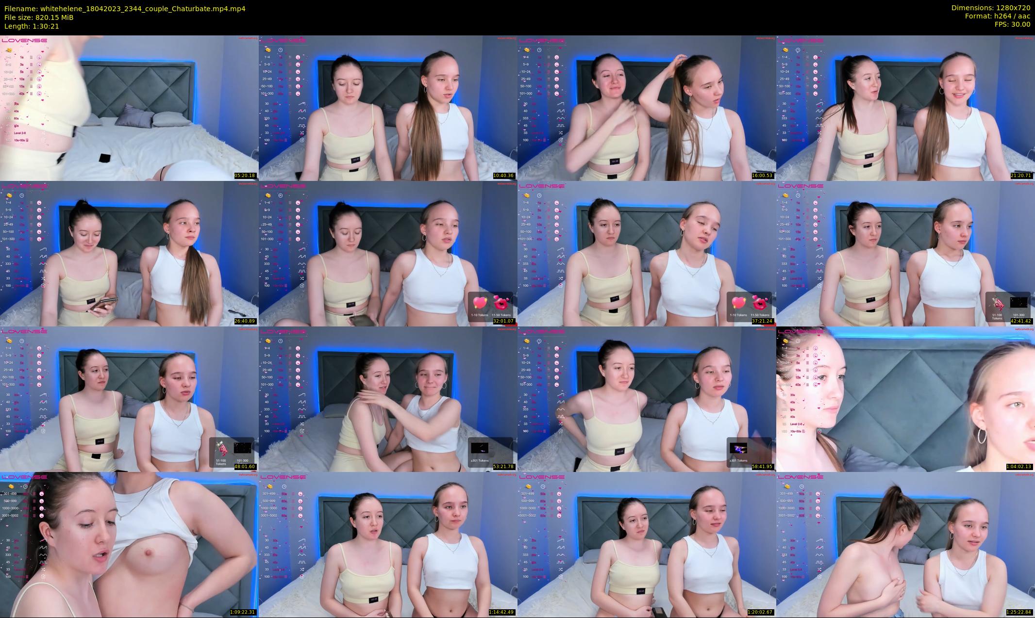 whitehelene — 91 minute Chaturbate female cam show recording, 720p, Apr 18, 2023