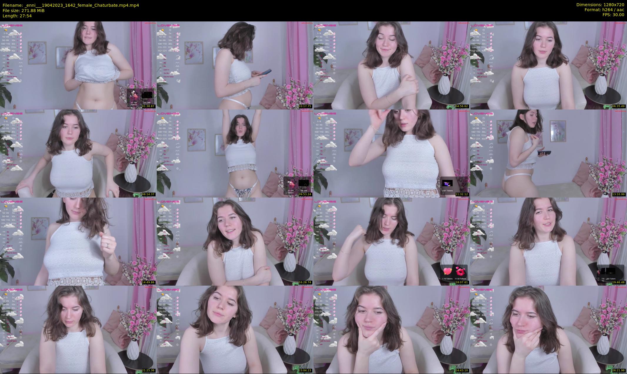 _enni__ — 28 minute Chaturbate female cam show recording, 720p, Apr 19, 2023