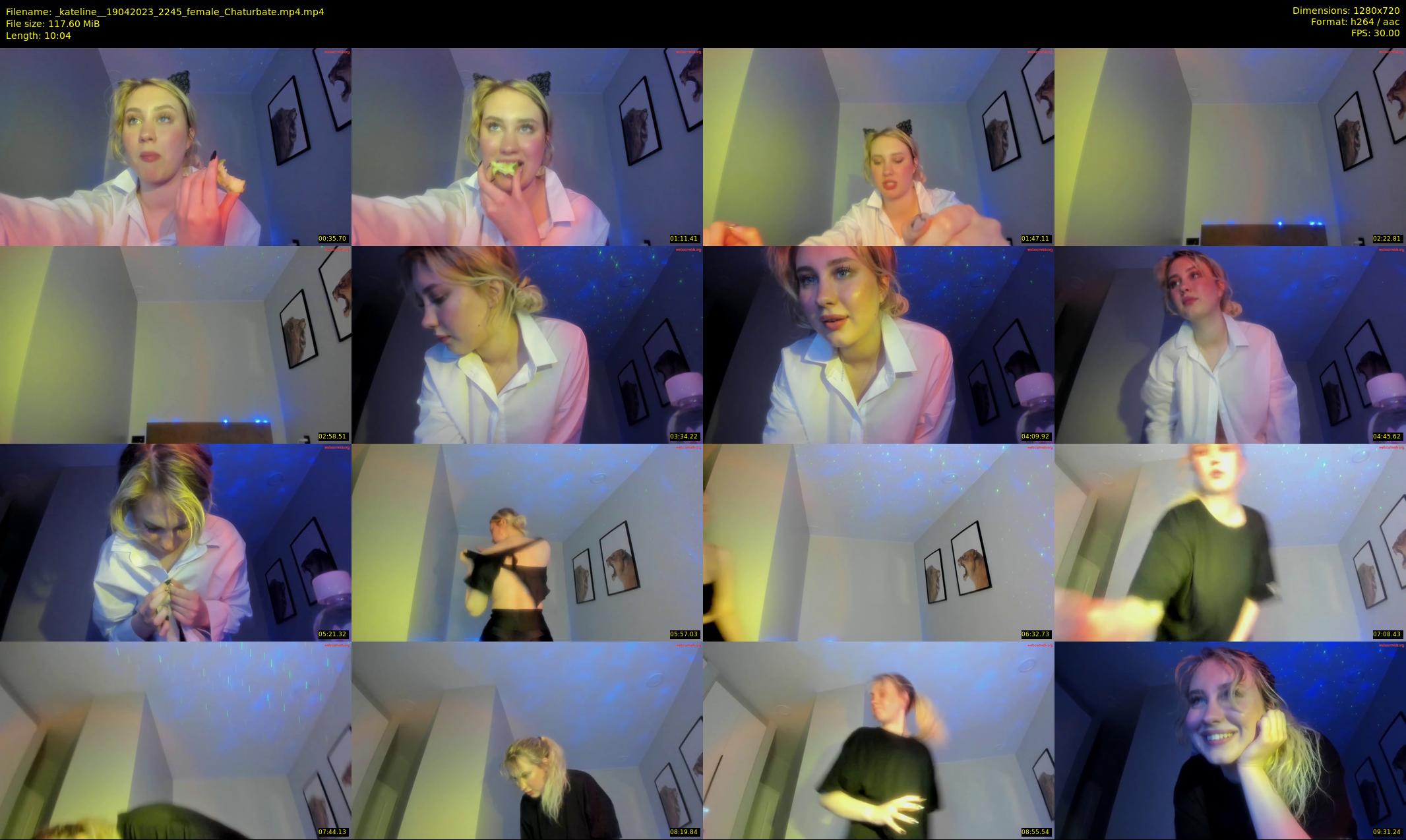 _kateline_ — 11 minute Chaturbate female cam show recording, 720p, Apr 19, 2023