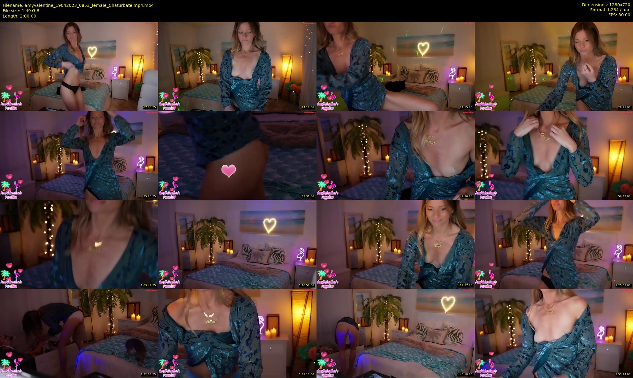 amyvalentine — 120 minute Chaturbate female cam show recording, 720p, Apr 19, 2023