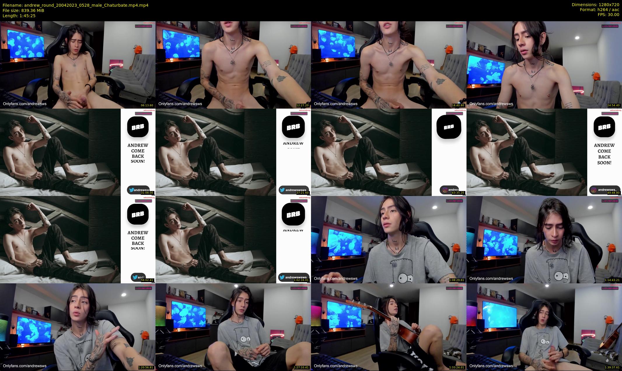 andrew_round — 106 minute Chaturbate male cam show recording, 720p, Apr 20, 2023
