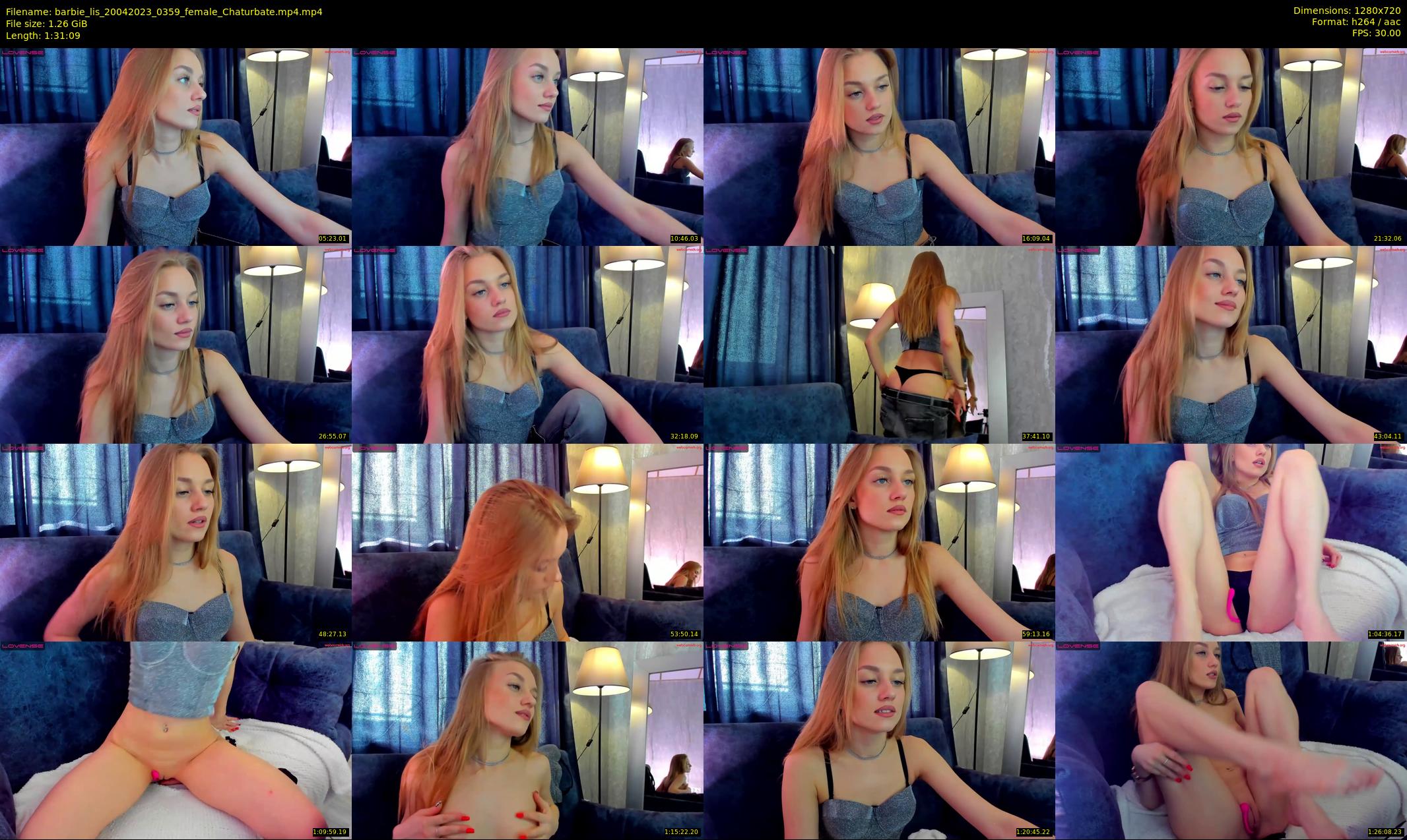 barbie_lis — 92 minute Chaturbate female cam show recording, 720p, Apr 20, 2023