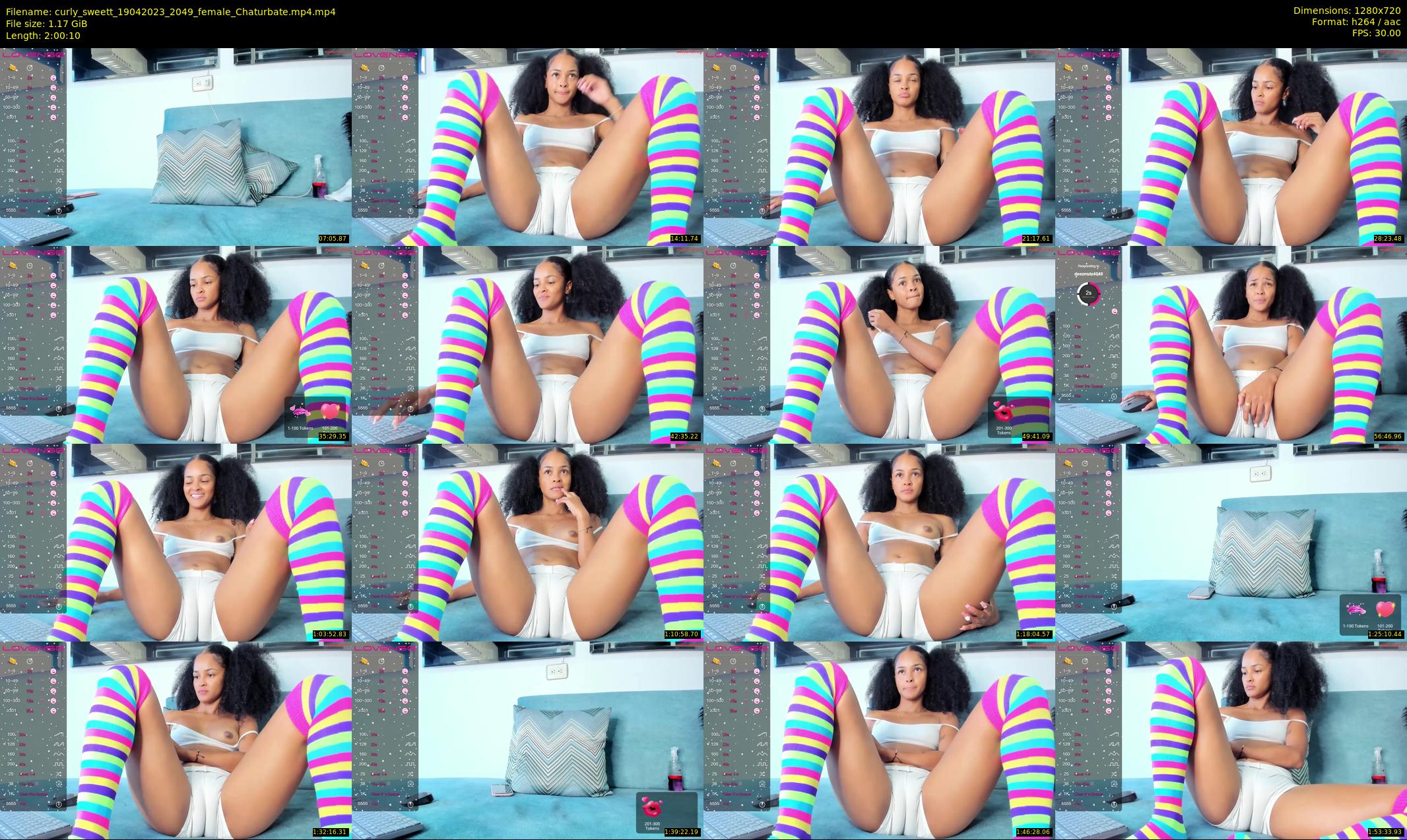 curly_sweett — 121 minute Chaturbate female cam show recording, 720p, Apr 19, 2023