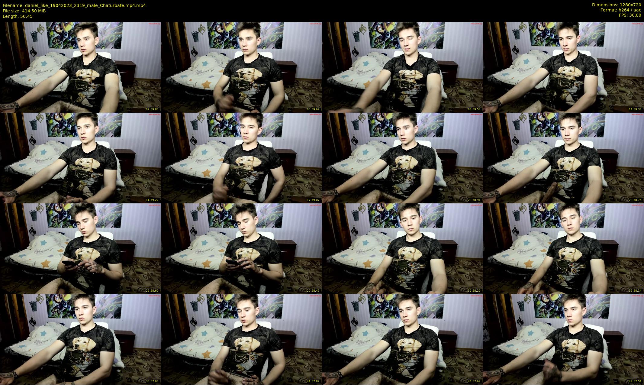 daniel_like — 51 minute Chaturbate male cam show recording, 720p, Apr 19, 2023