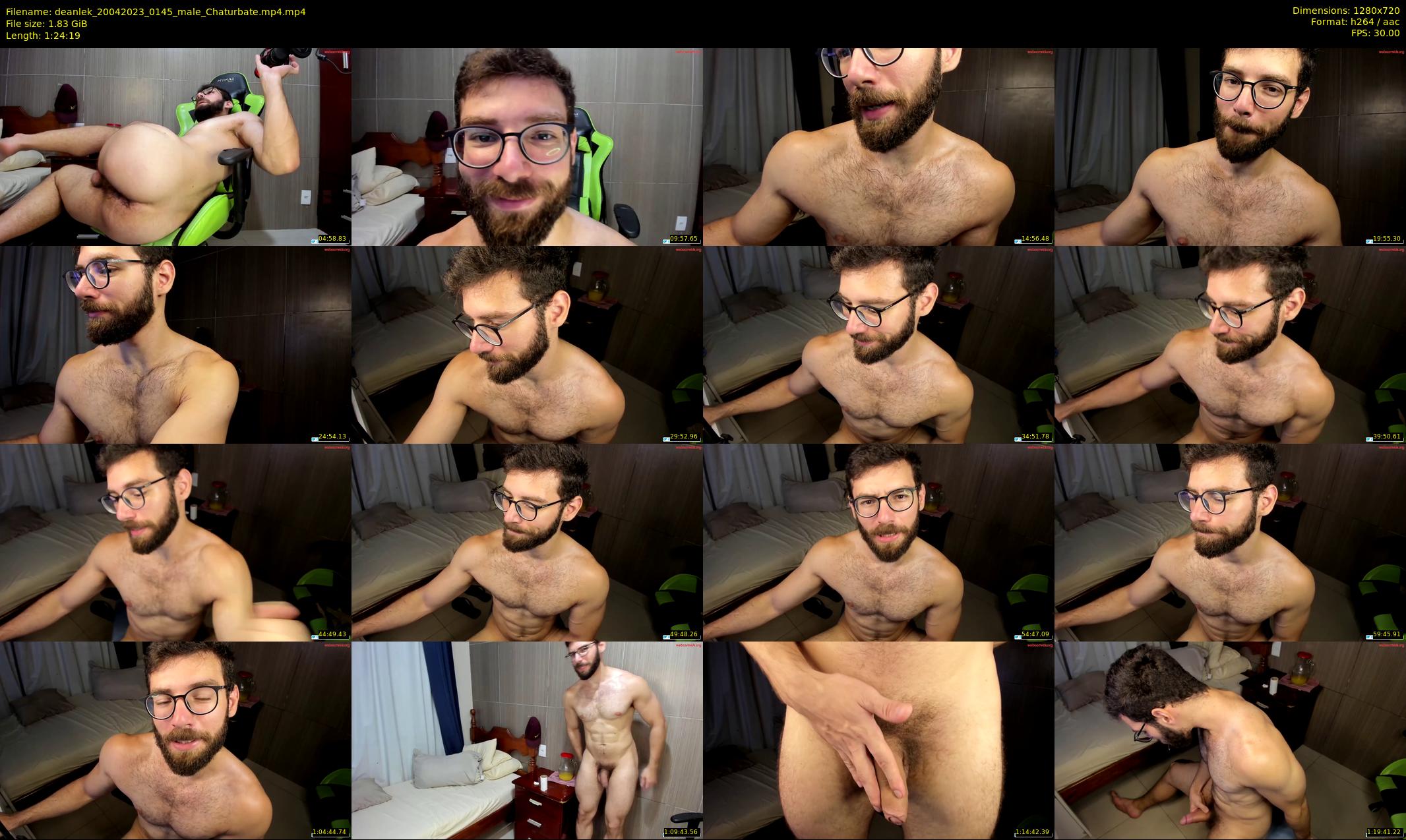 deanlek — 85 minute Chaturbate male cam show recording, 720p, Apr 20, 2023