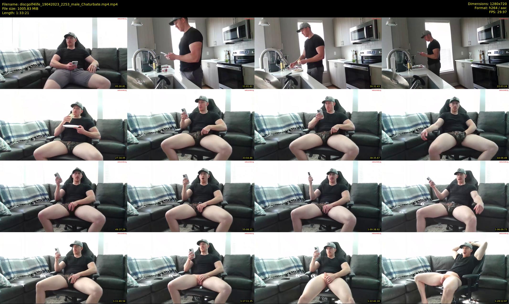 discgolf4life — 94 minute Chaturbate male cam show recording, 720p, Apr 19, 2023