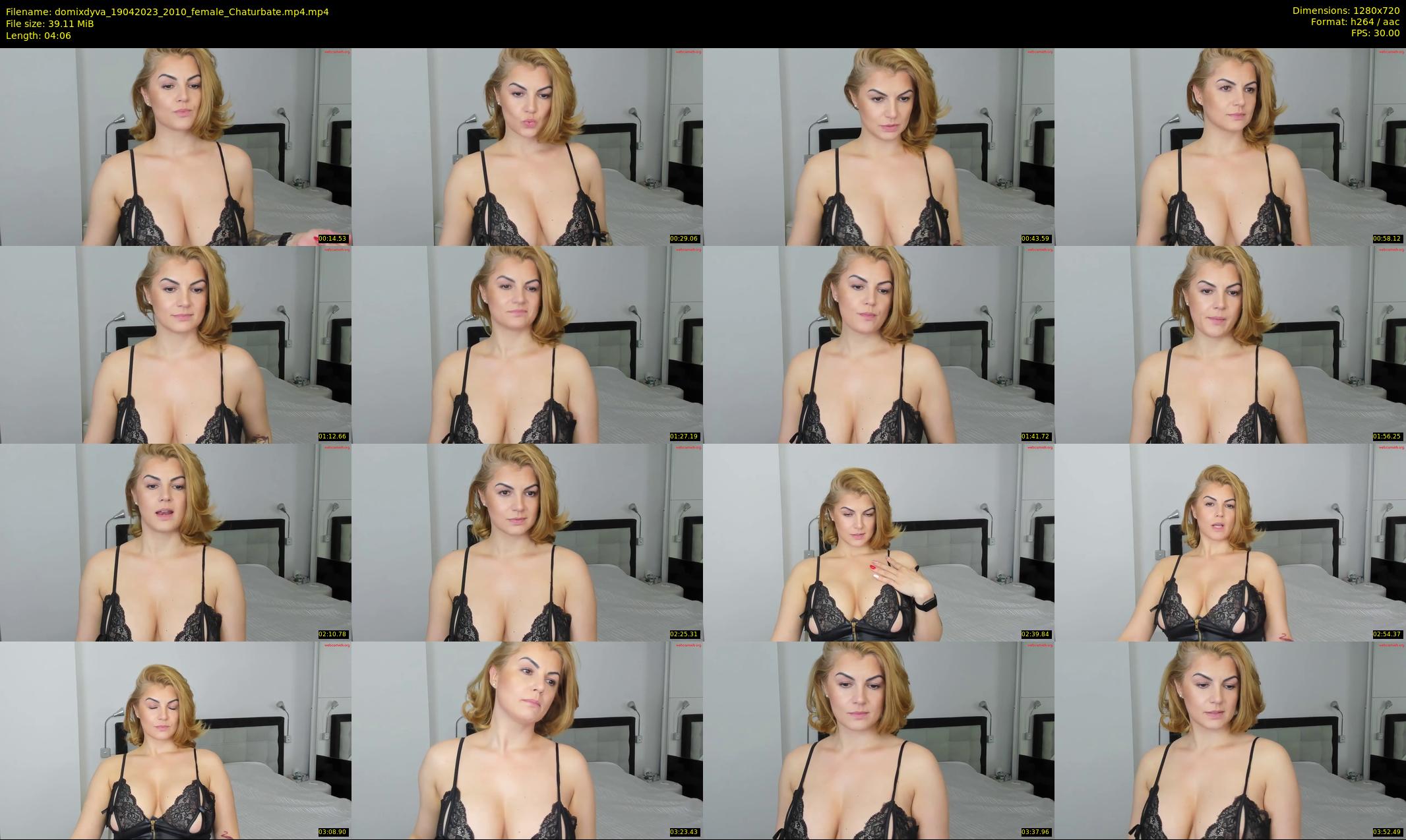 domixdyva — 5 minute Chaturbate female cam show recording, 720p, Apr 19, 2023