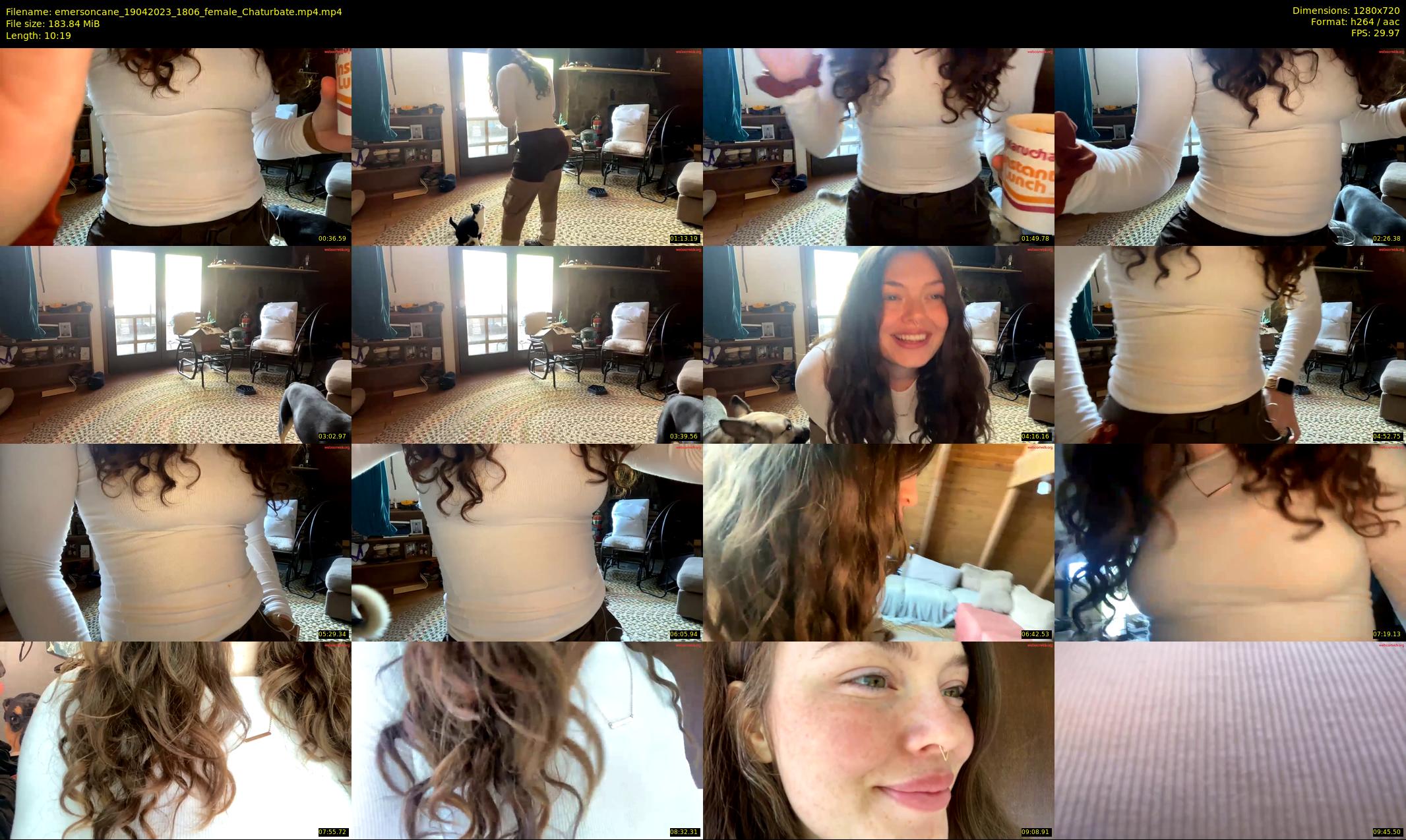 emersoncane — 11 minute Chaturbate female cam show recording, 720p, Apr 19, 2023