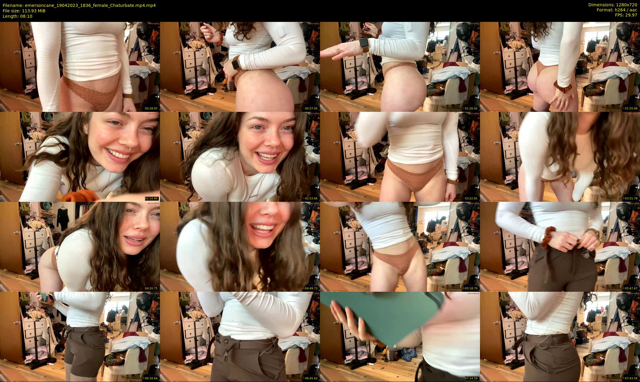 emersoncane — 9 minute Chaturbate female cam show recording, 720p, Apr 19, 2023