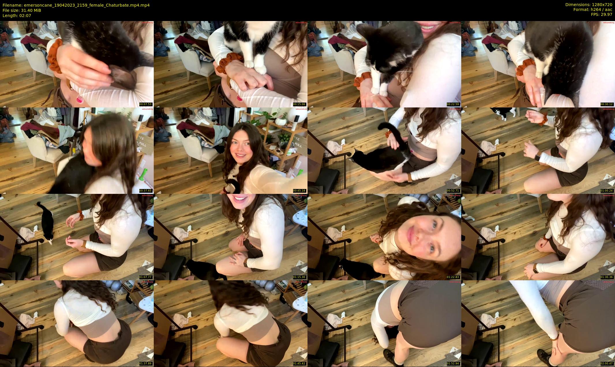 emersoncane — 3 minute Chaturbate female cam show recording, 720p, Apr 19, 2023