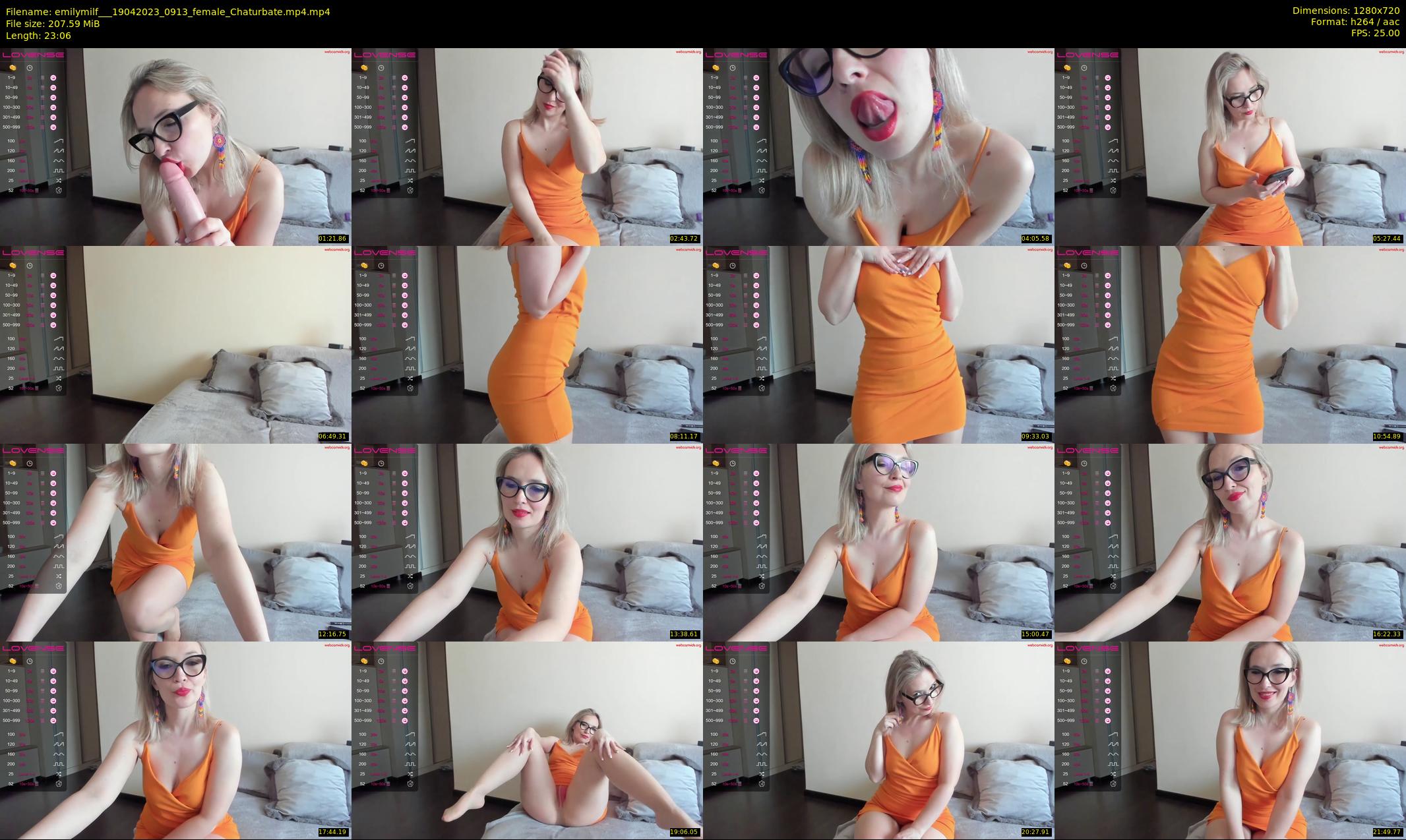 emilymilf__ — 24 minute Chaturbate female cam show recording, 720p, Apr 19, 2023