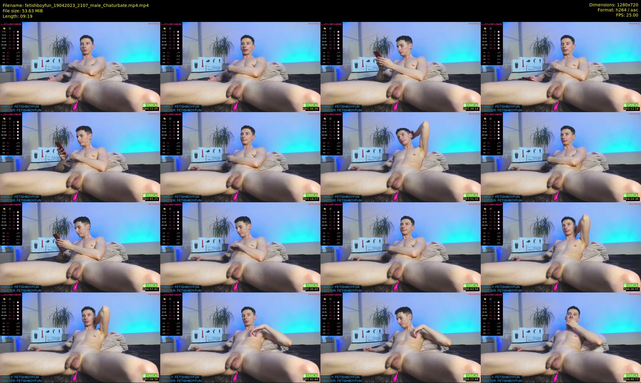 fetishboyfun — 10 minute Chaturbate male cam show recording, 720p, Apr 19, 2023