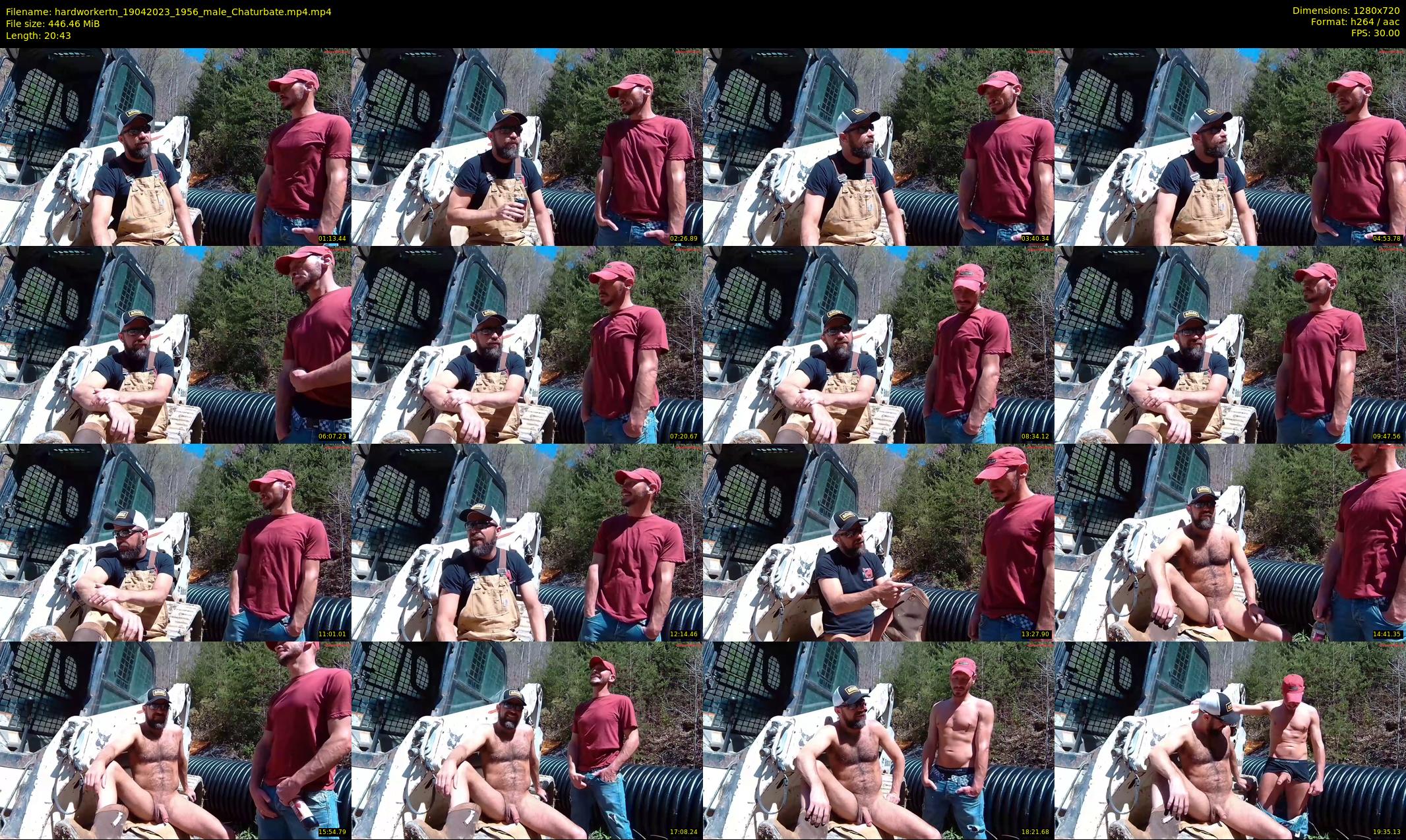 hardworkertn — 21 minute Chaturbate male cam show recording, 720p, Apr 19, 2023