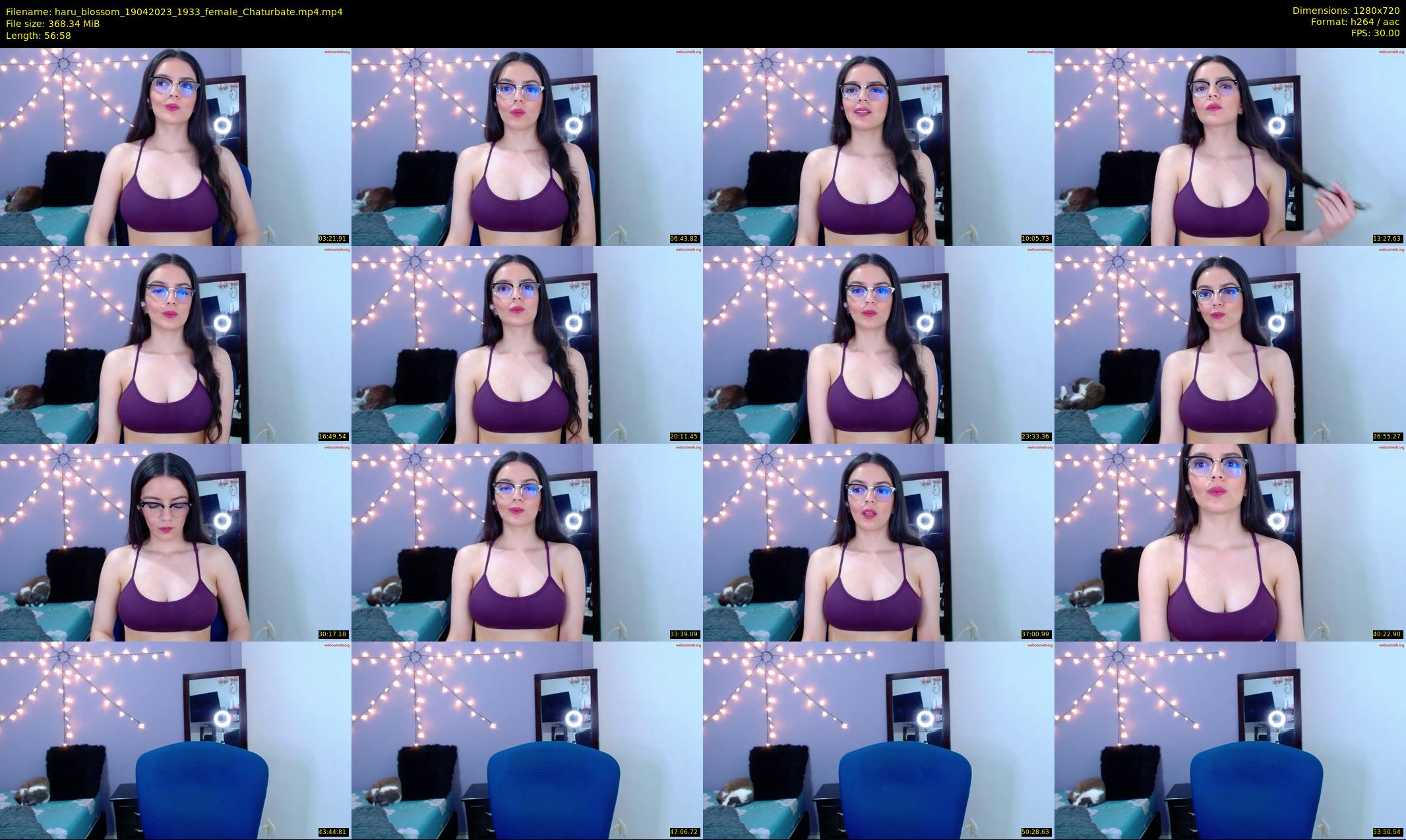 haru_blossom — 57 minute Chaturbate female cam show recording, 720p, Apr 19, 2023