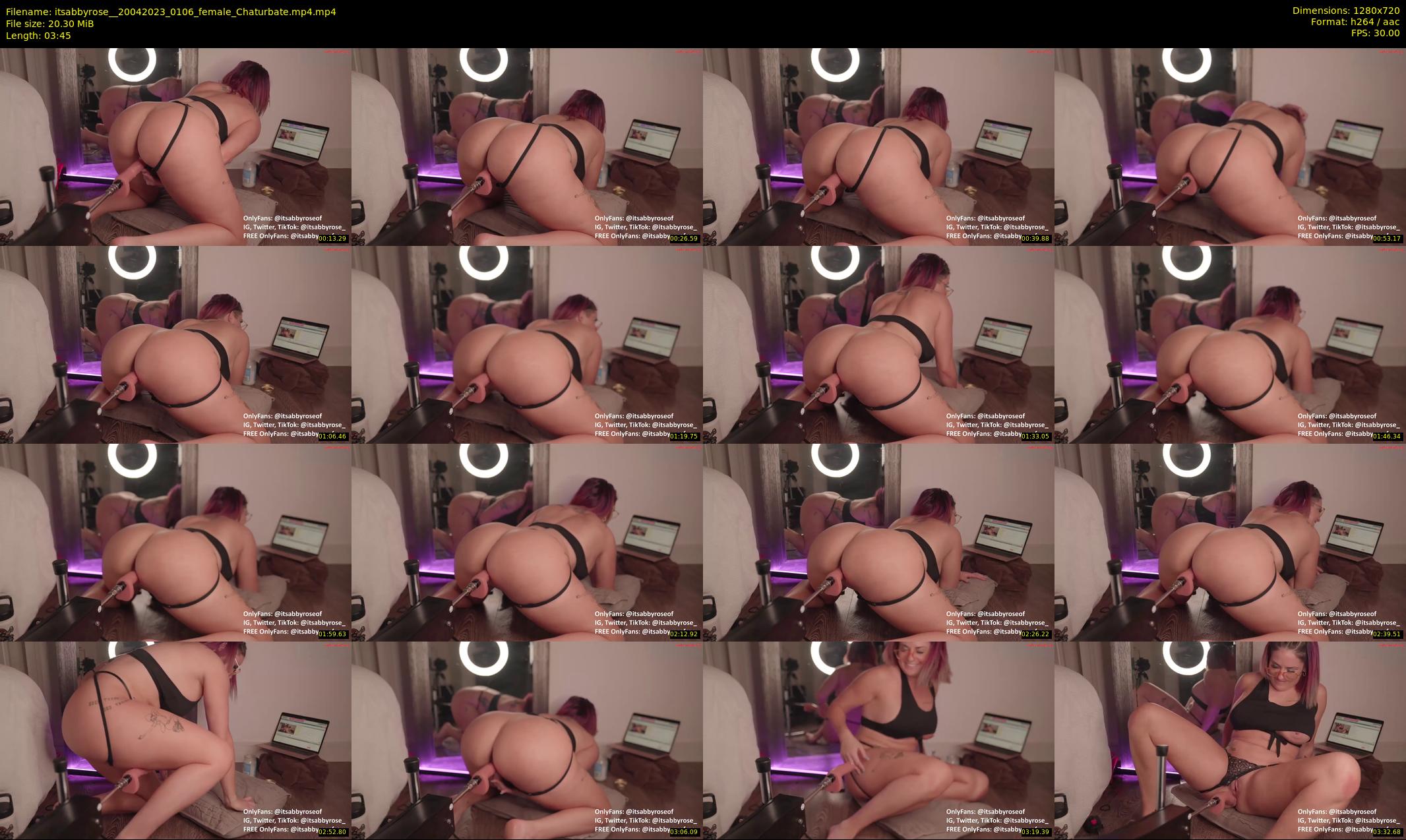 itsabbyrose_ — 4 minute Chaturbate female cam show recording, 720p, Apr 20, 2023