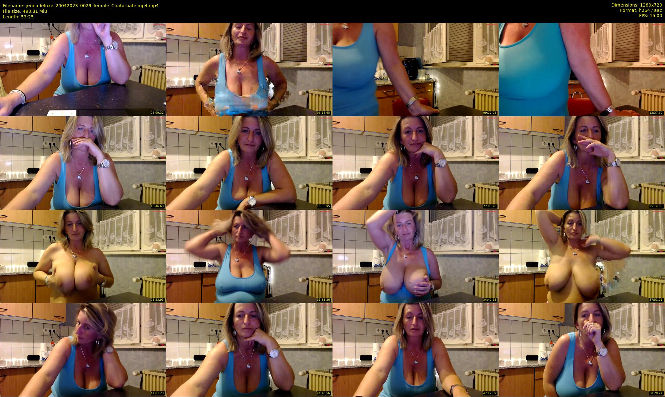 jennadeluxe — 54 minute Chaturbate female cam show recording, 720p, Apr 20, 2023