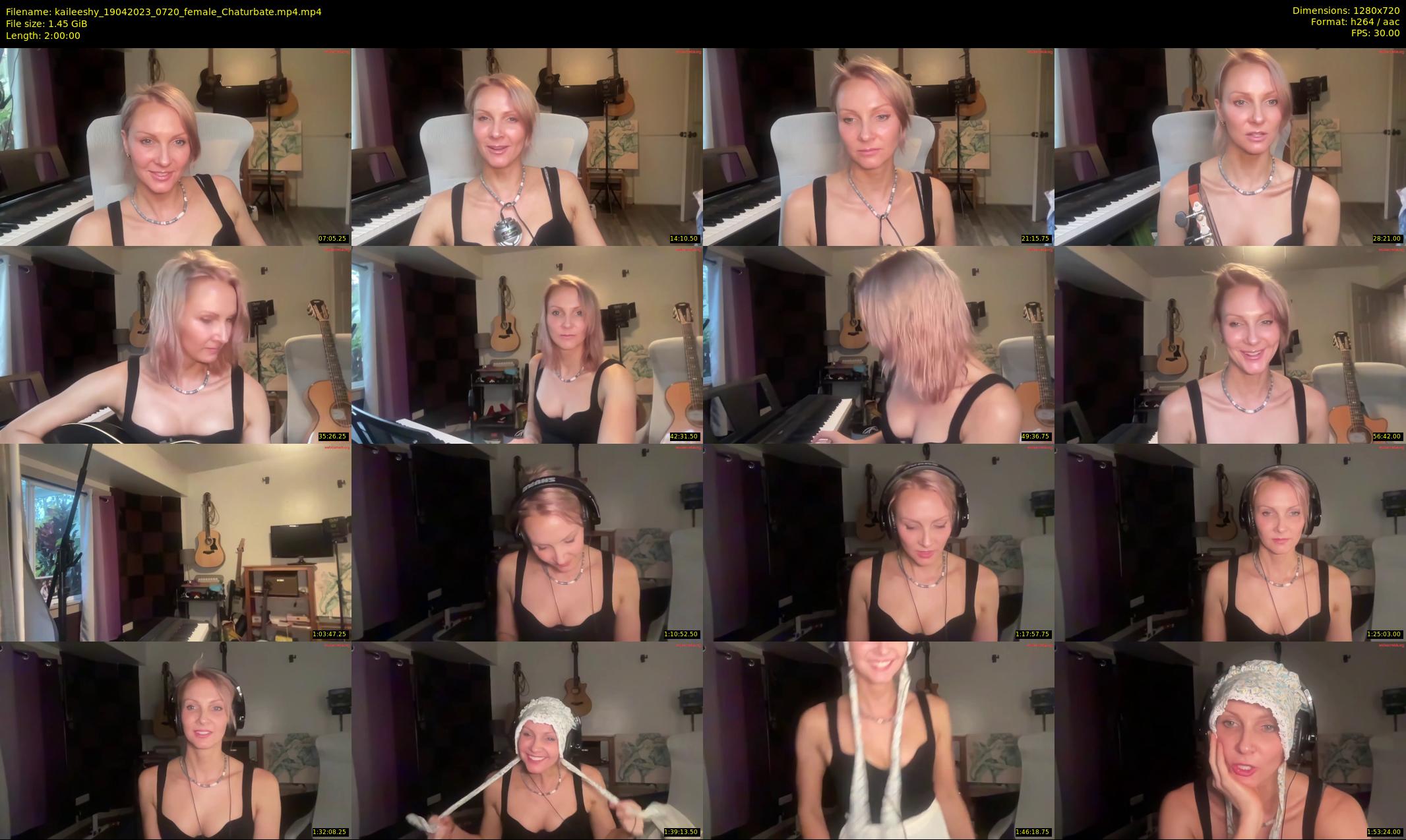 kaileeshy — 120 minute Chaturbate female cam show recording, 720p, Apr 19, 2023