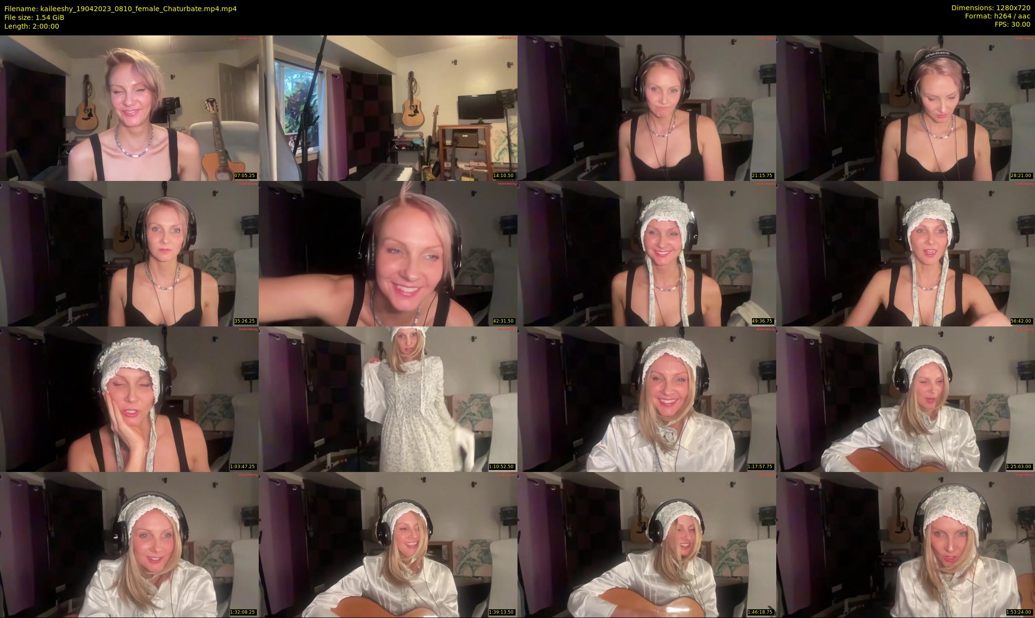 kaileeshy — 120 minute Chaturbate female cam show recording, 720p, Apr 19, 2023